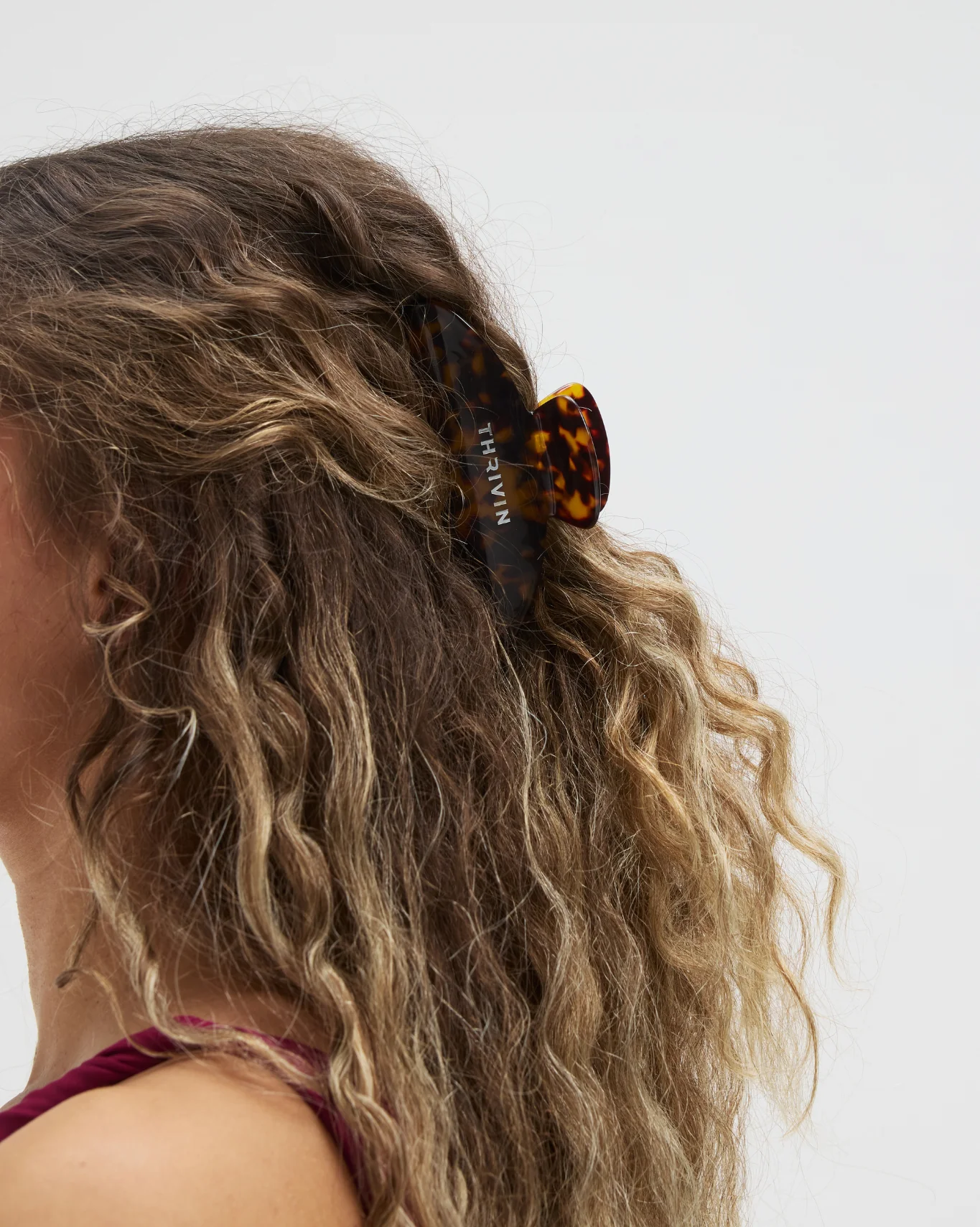 Claw Clip | Black & Tortoise Brown - Image 3