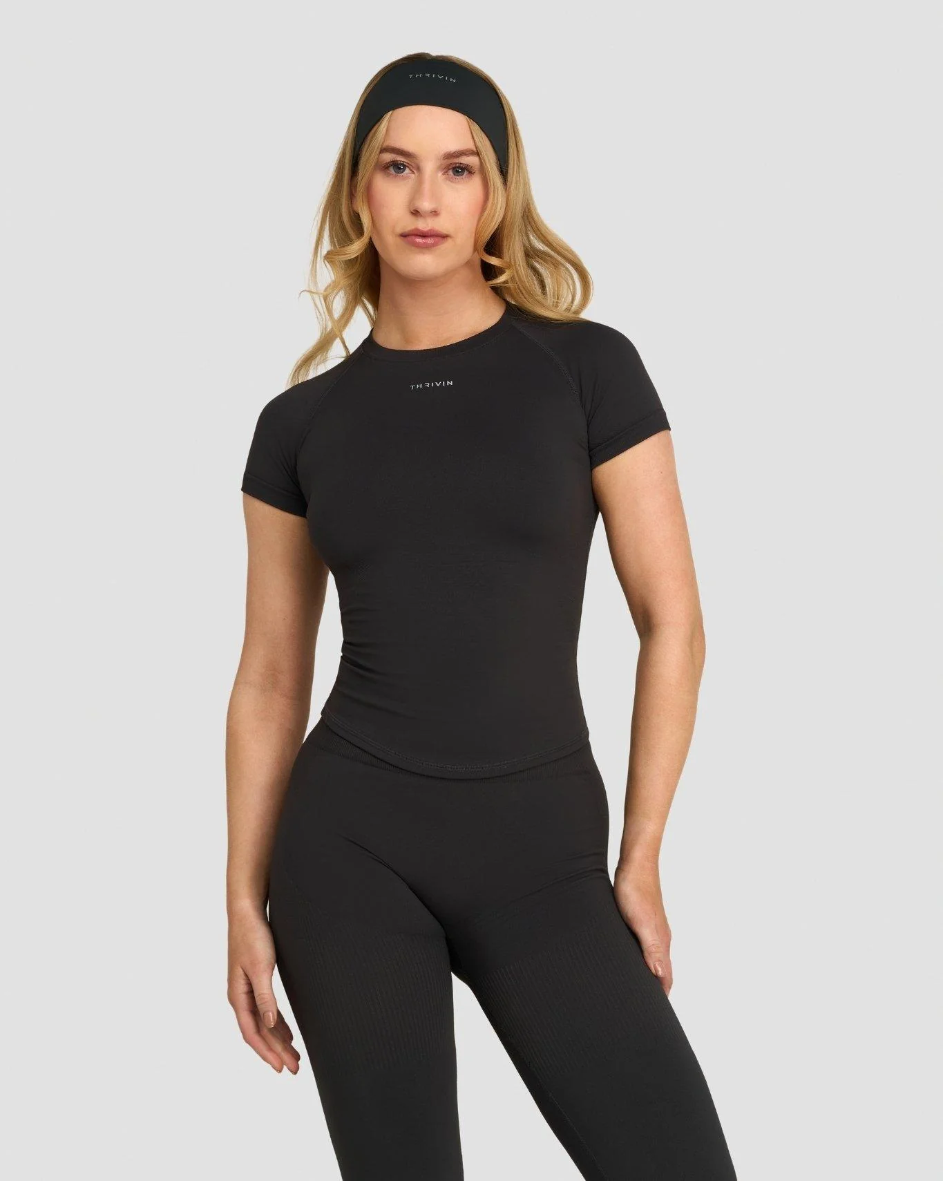 Elevate™ Compression T-shirt | Charcoal Grey - Image 3
