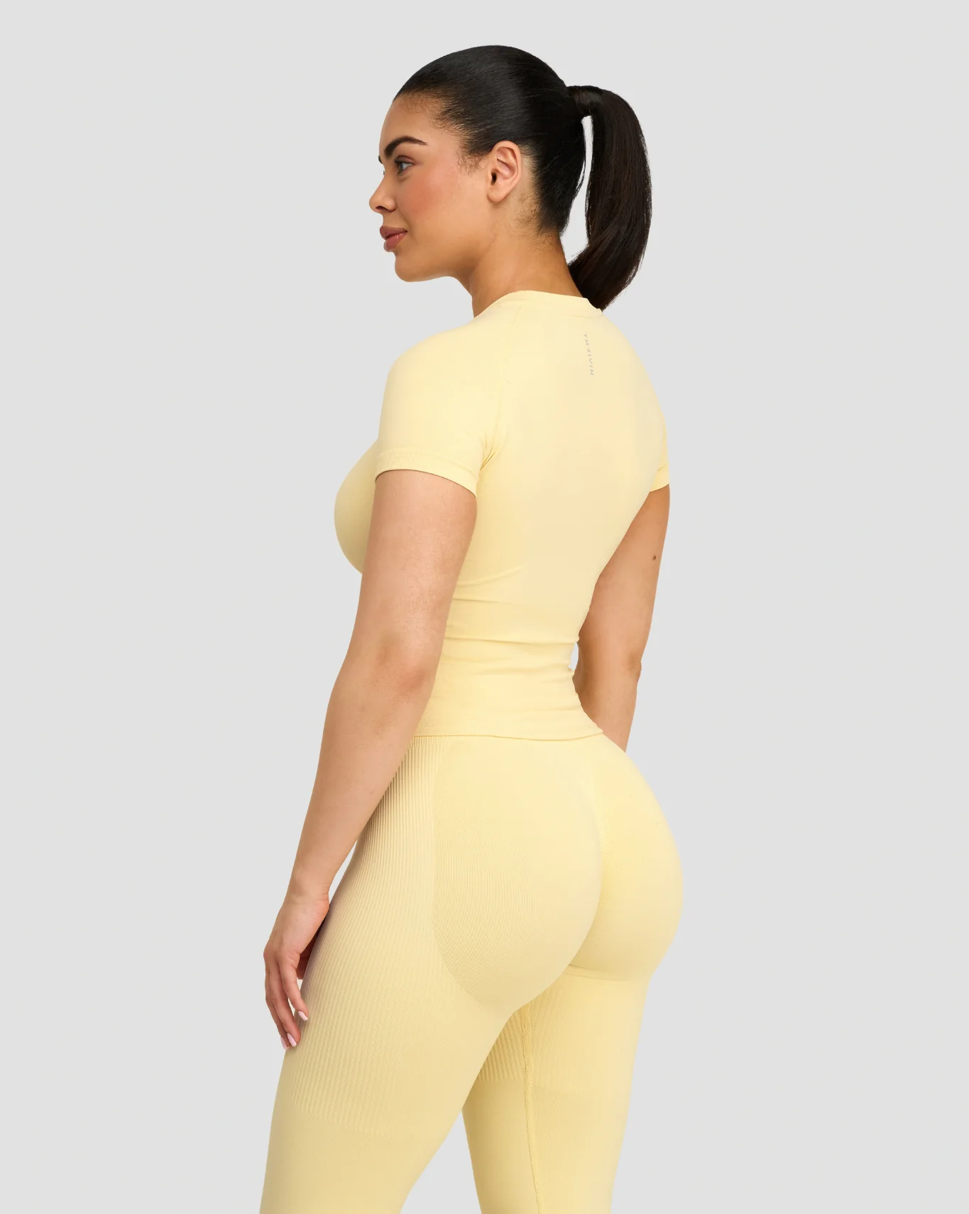 Elevate™ Compression T-shirt | Golden Butter - Image 2