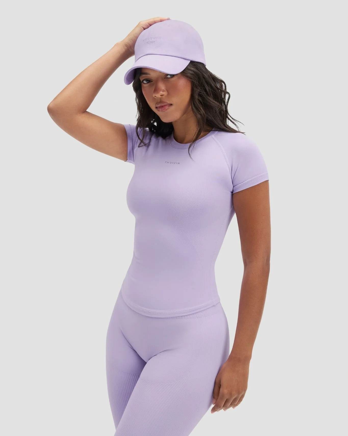 Elevate⢠Compression T-Shirt | Lilac - Image 2