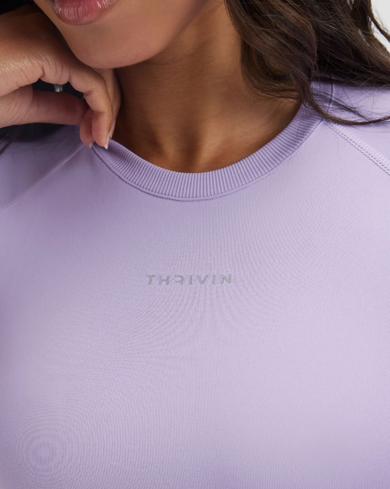 Elevate⢠Compression T-Shirt | Lilac - Image 5