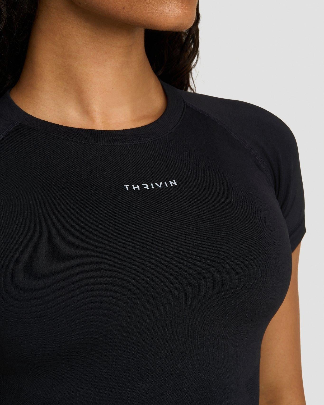 Elevate™ Compression T-shirt | Night Black - Image 6