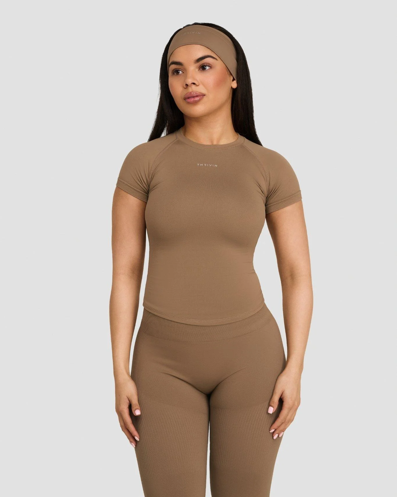 Elevate⢠Compression T-shirt | Toffee - Image 5