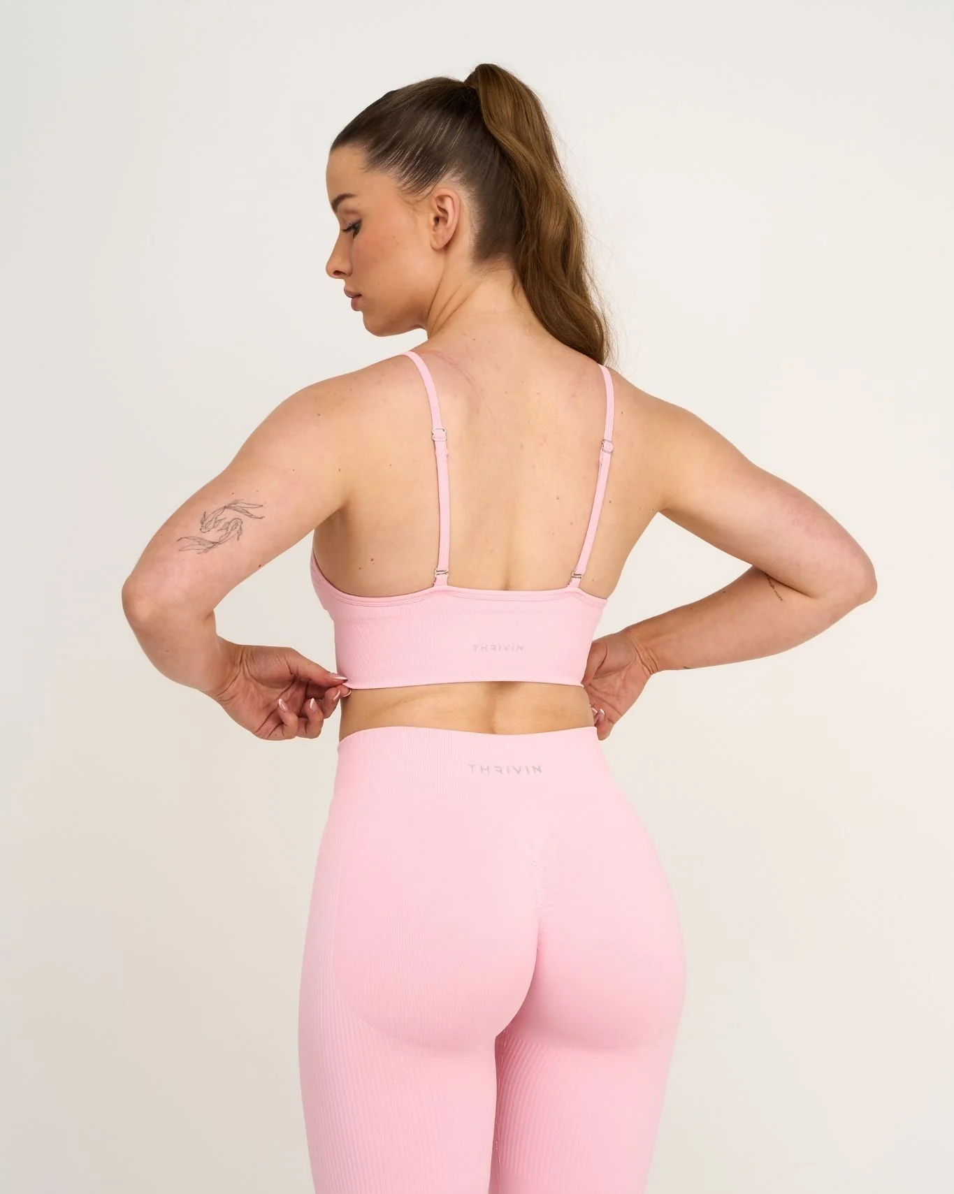 Elevate⢠Multiway Sculpt Seamless Bra | Cotton Pink - Image 5