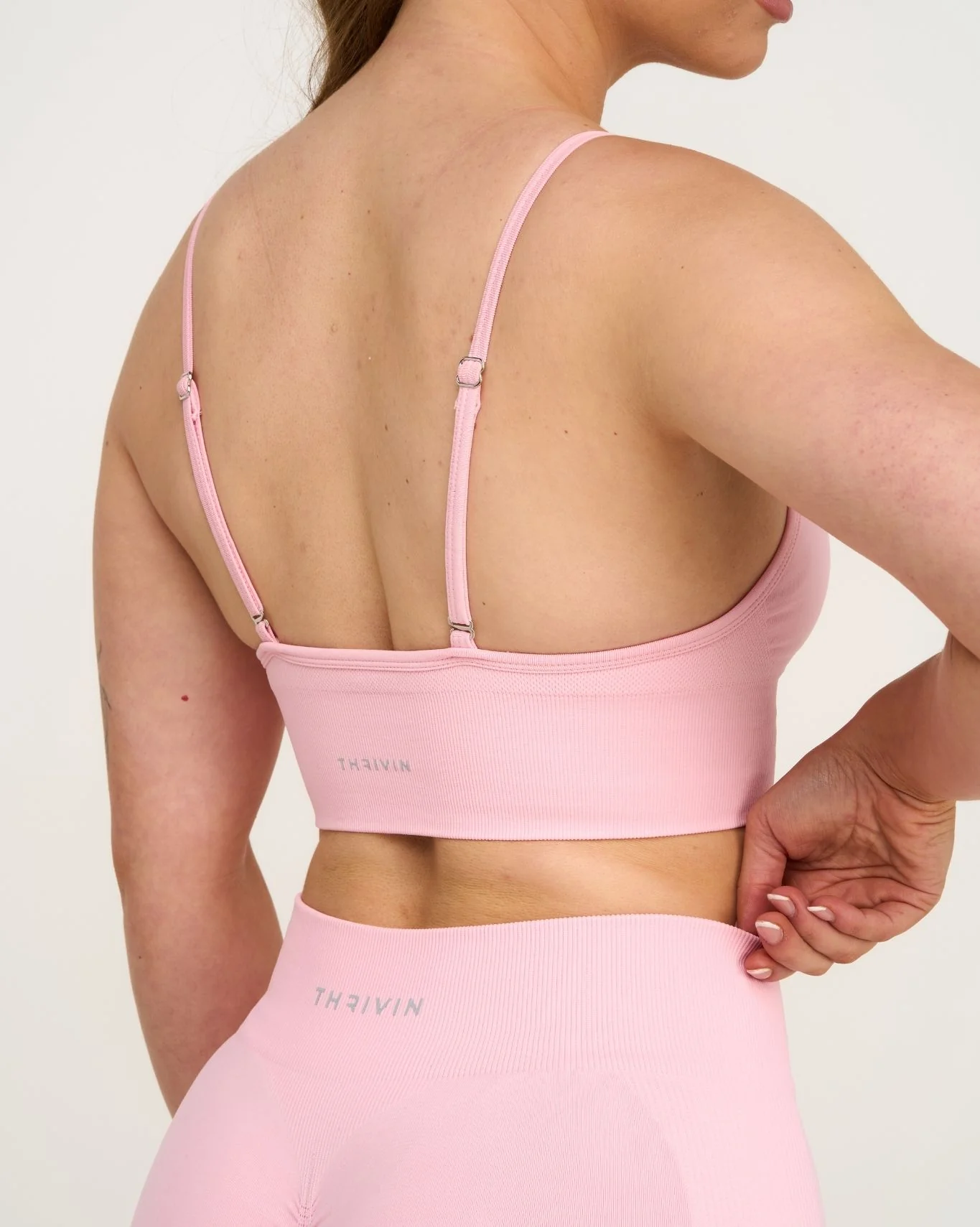 Elevate⢠Multiway Sculpt Seamless Bra | Cotton Pink - Image 6