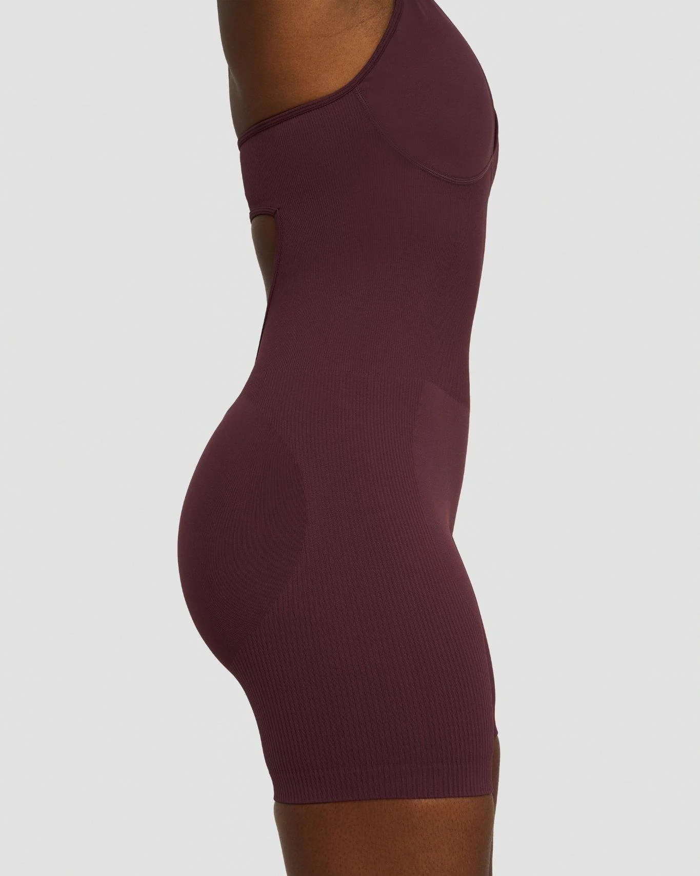 Elevate™ Sculpting Halterneck All In One | Dark Mauve - Image 6