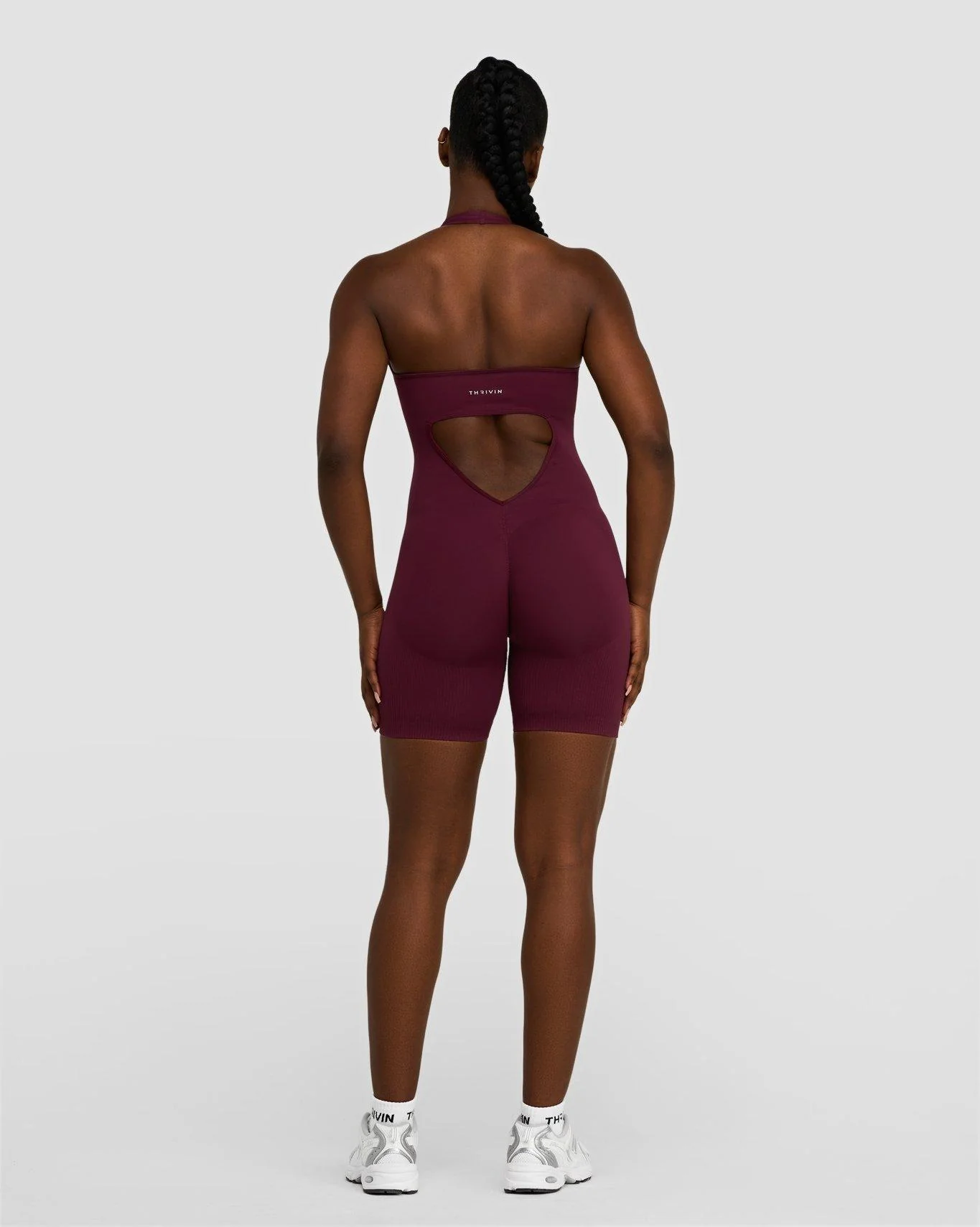 Elevate⢠Sculpting Halterneck All In One | Merlot - Image 2