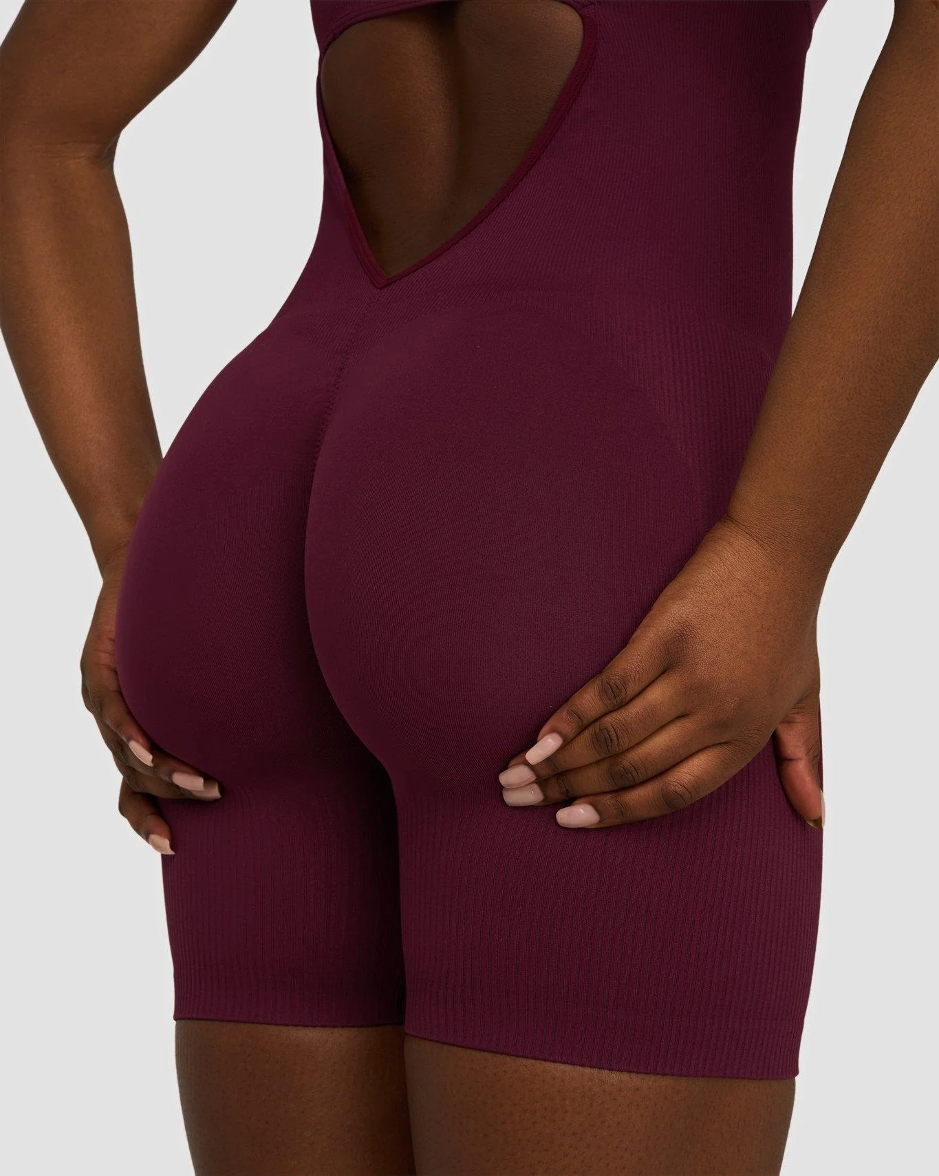 Elevate⢠Sculpting Halterneck All In One | Merlot - Image 5