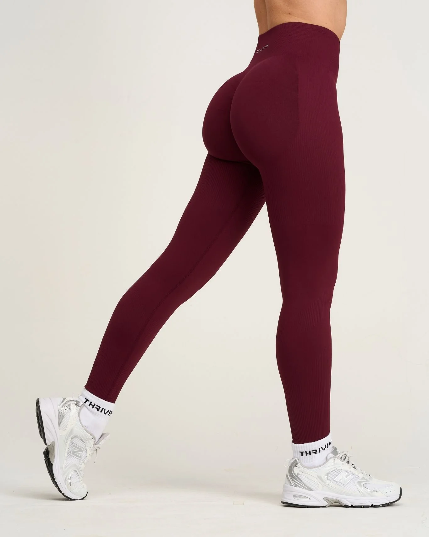 Elevate⢠Sculpting High Waist Scrunch Leggings | Merlot