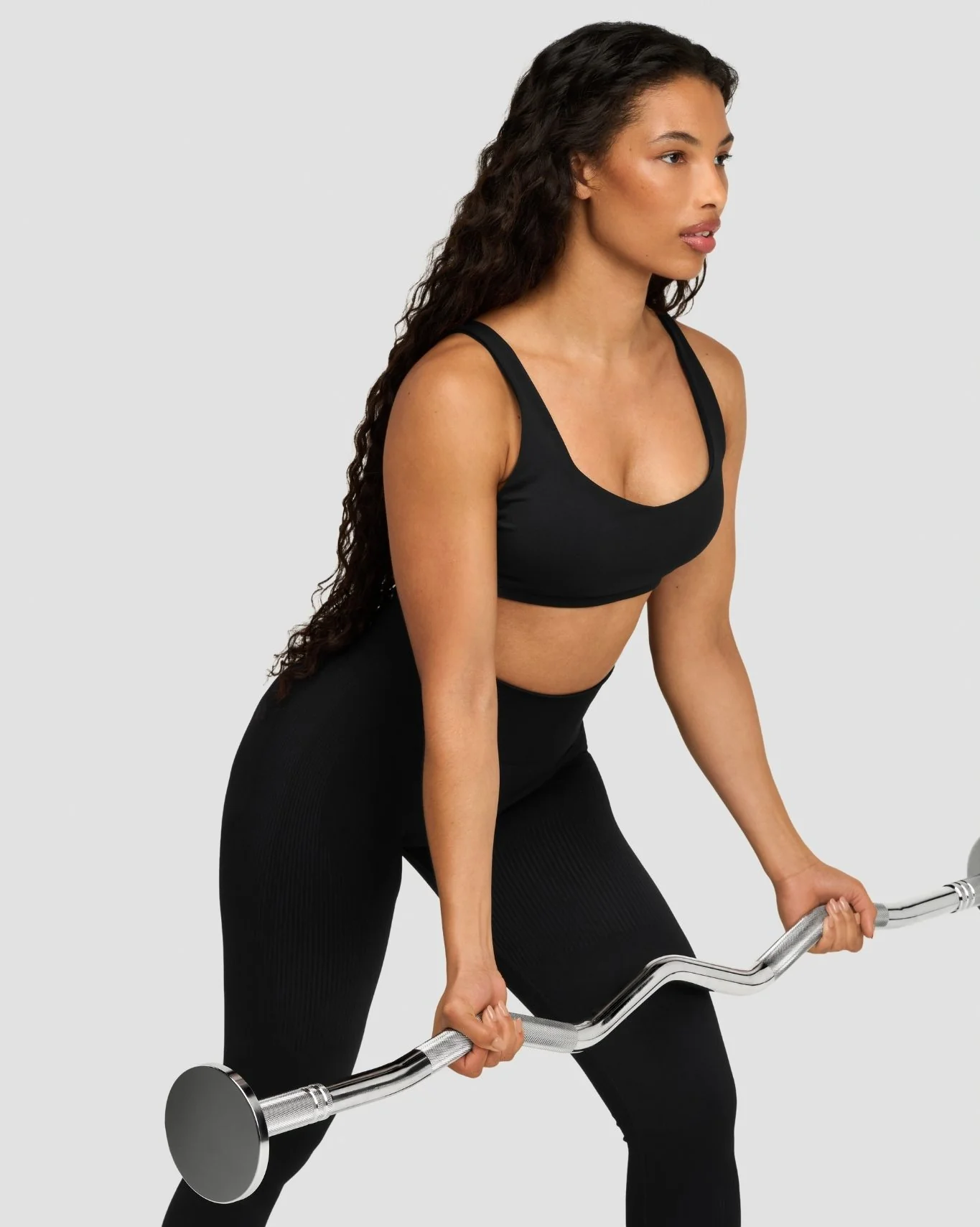 Elevate™ Sculpting High Waist Scrunch Leggings | Night Black - Image 5