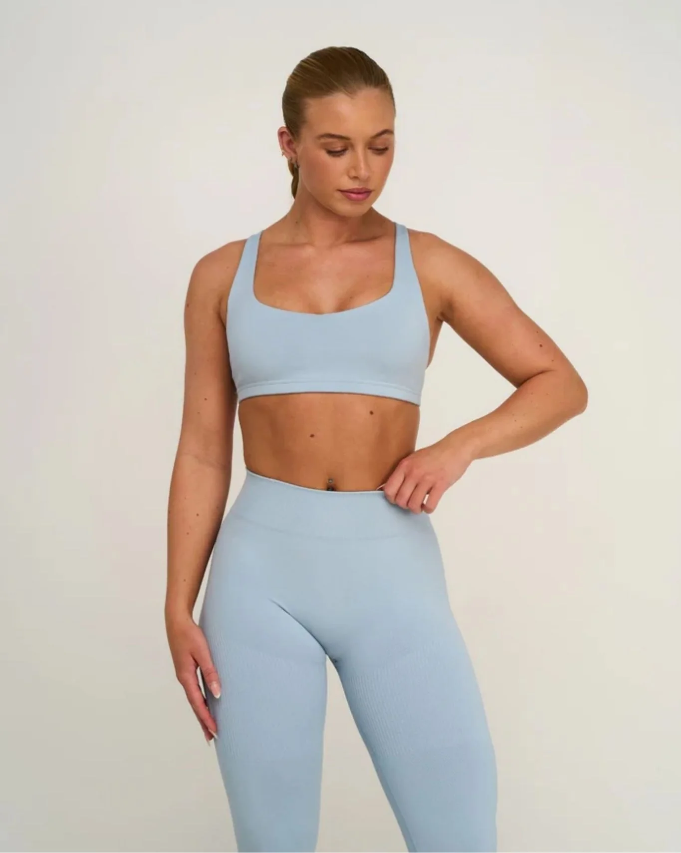 Elevate™ Sculpting Medium Impact Multiway Bra | Blue Haze