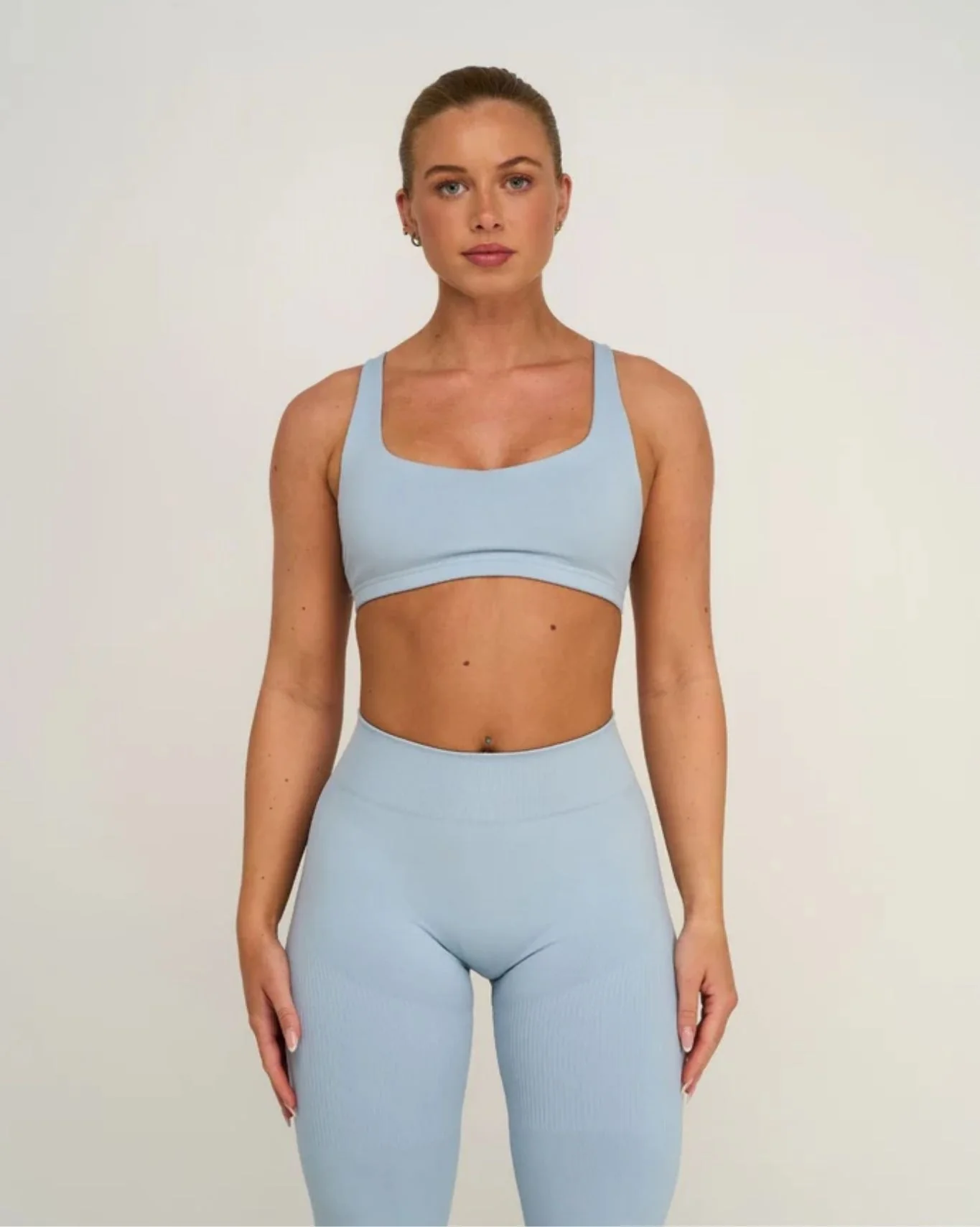 Elevate™ Sculpting Medium Impact Multiway Bra | Blue Haze - Image 3