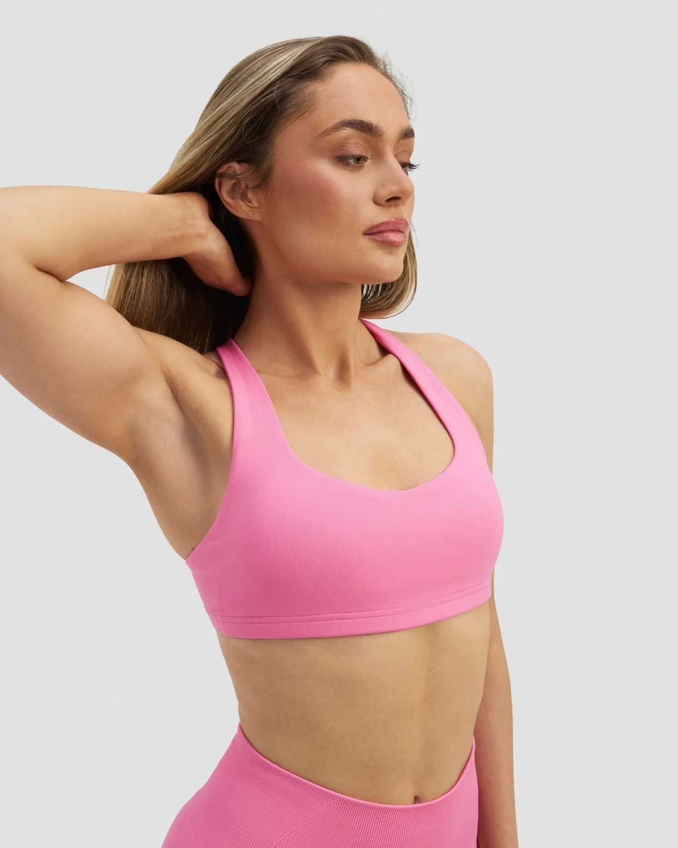 Elevate™ Sculpting Medium Impact Multiway Bra | Bubble Pink - Image 3