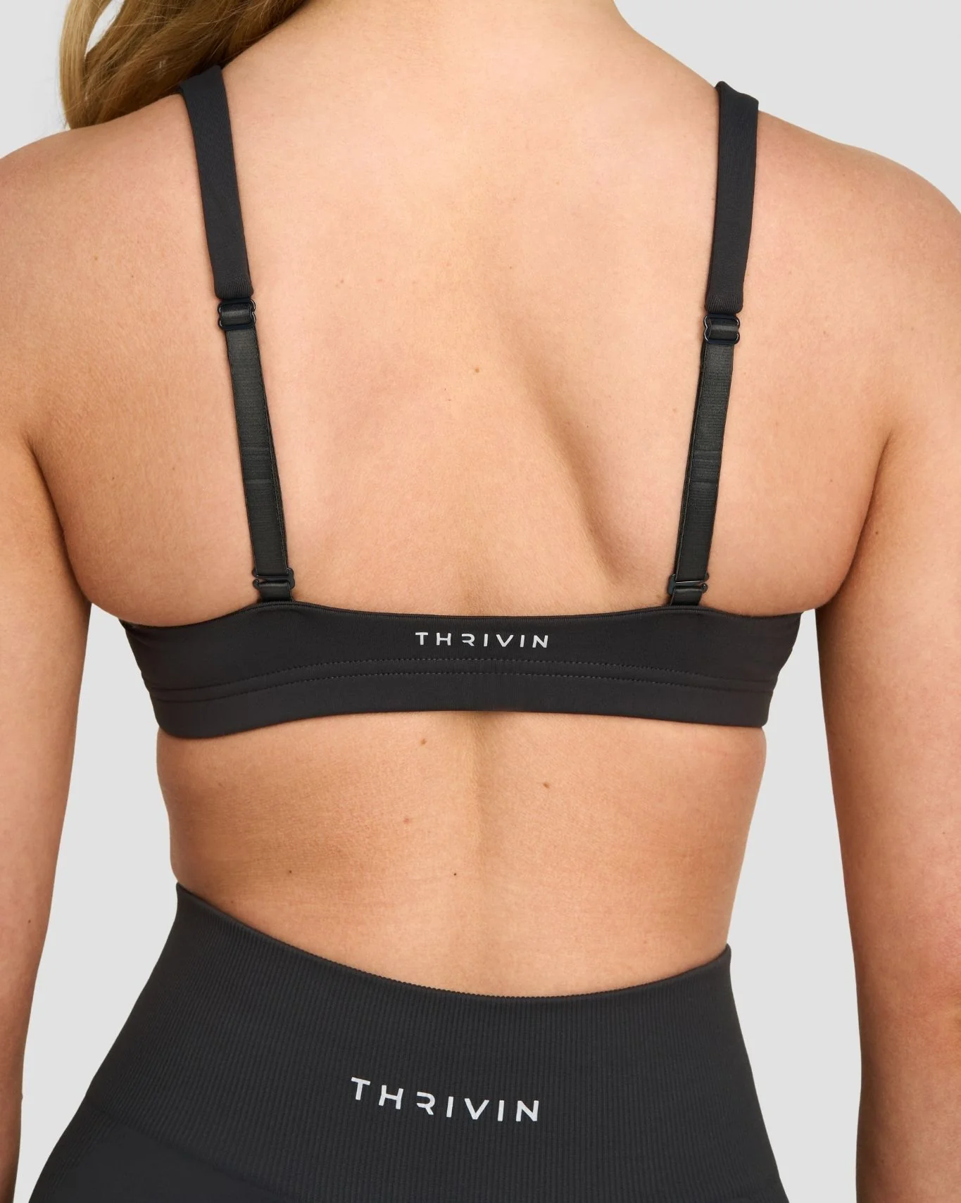Elevate™ Sculpting Medium Impact Multiway Bra | Charcoal Grey - Image 4