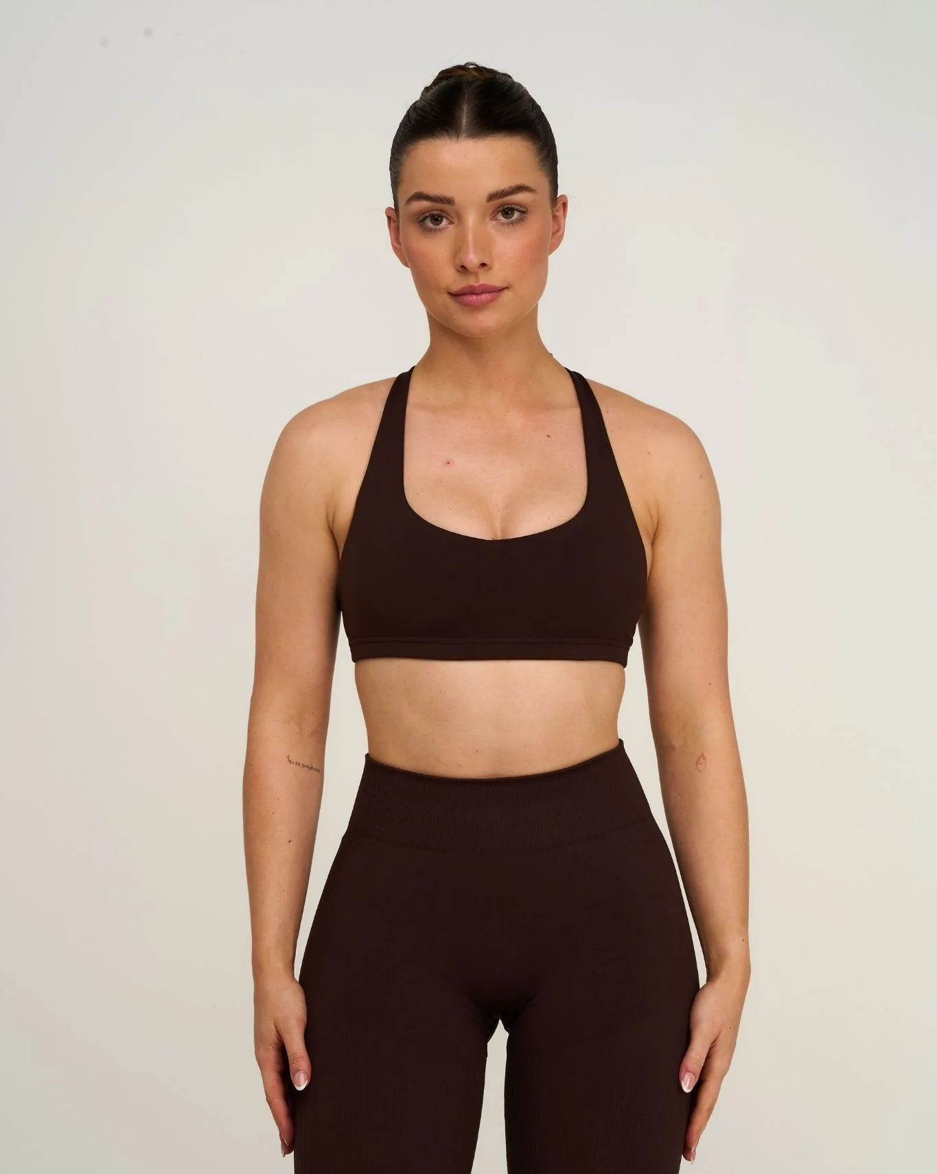 Elevate™ Sculpting Medium Impact Multiway Bra | Coffee - Image 3