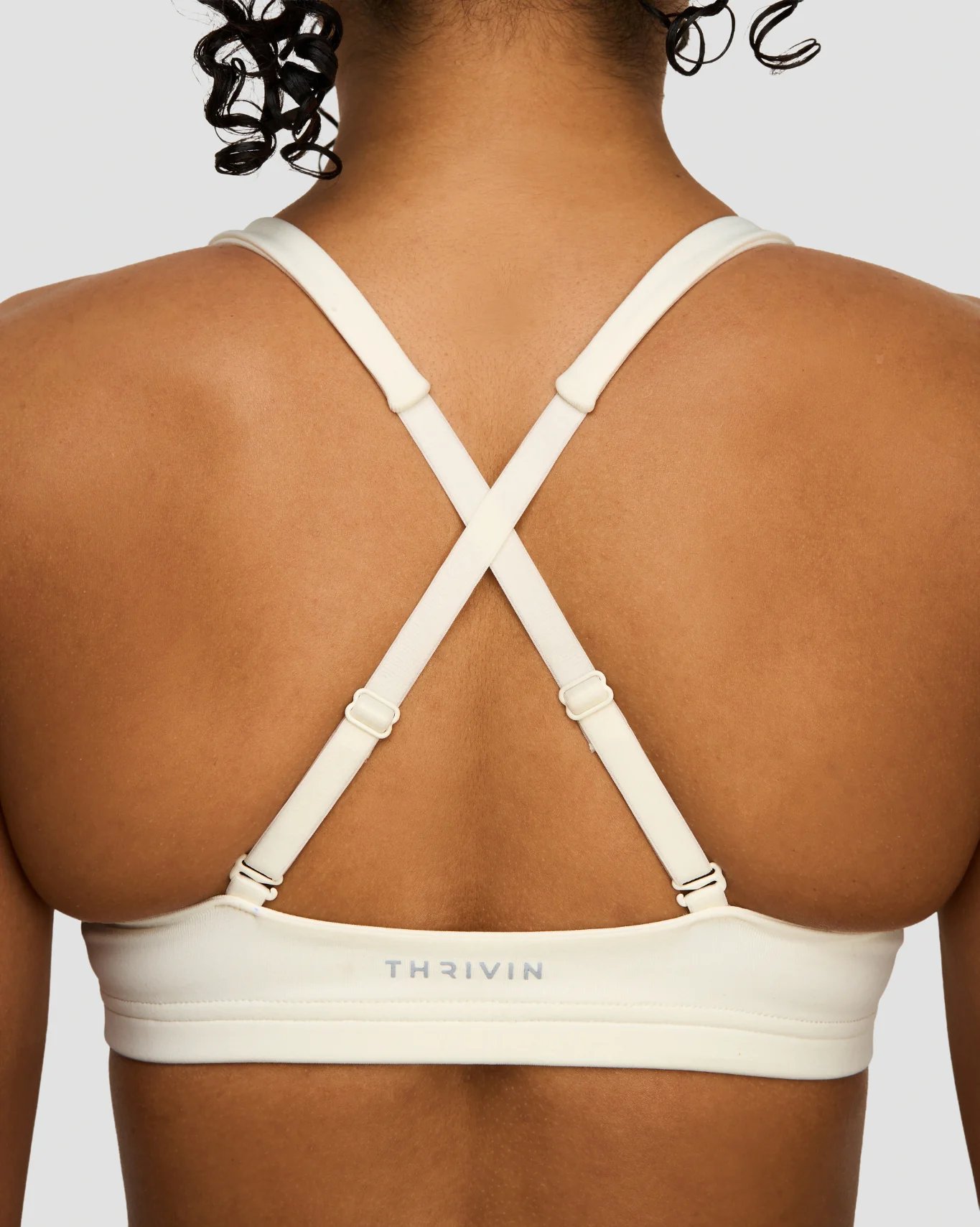 Elevate™ Sculpting Medium Impact Multiway Bra | Cream - Image 3