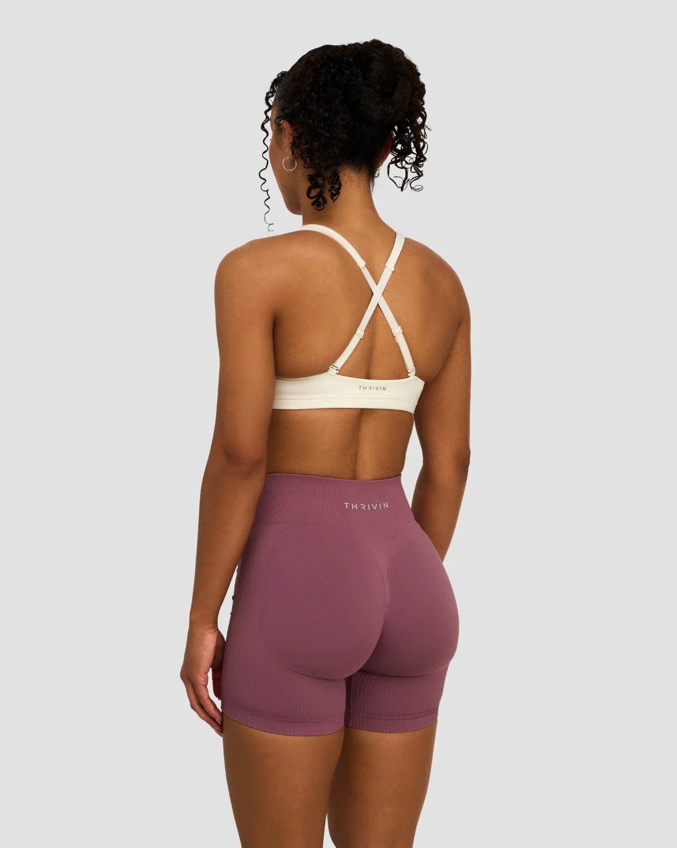 Elevate™ Sculpting Medium Impact Multiway Bra | Cream - Image 5