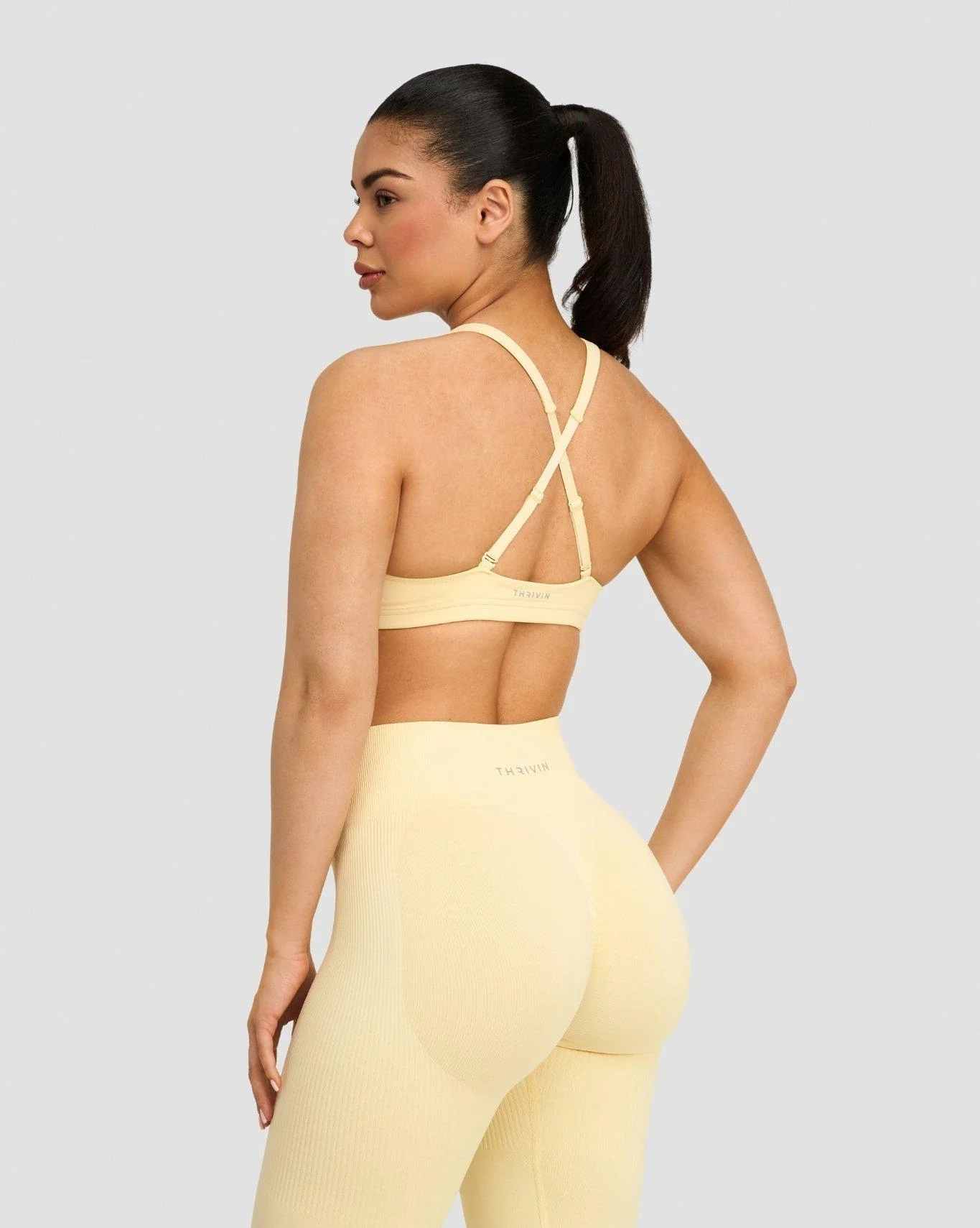 Elevate⢠Sculpting Medium Impact Multiway Bra | Golden Butter - Image 2