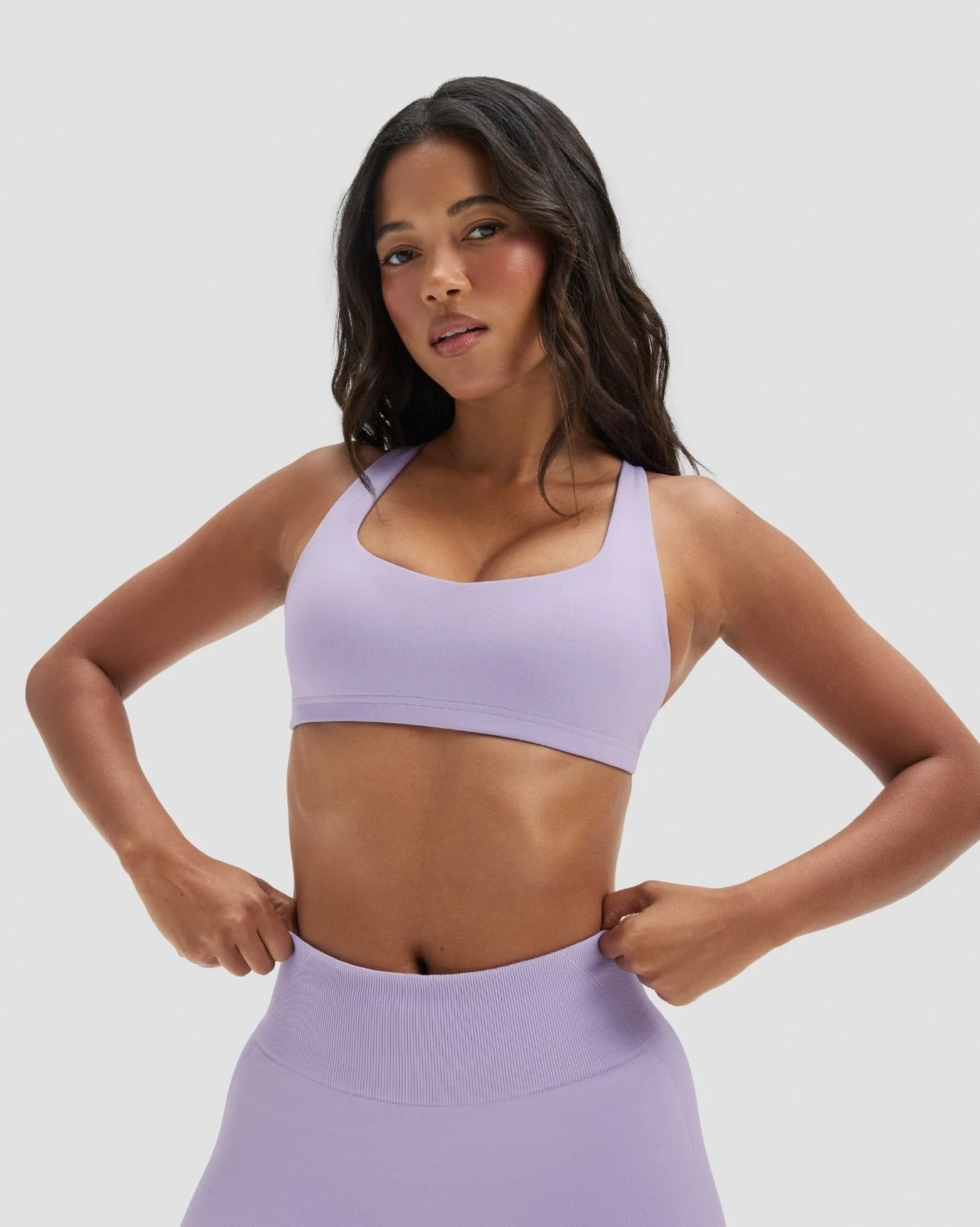 Elevate™ Sculpting Medium Impact Multiway Bra | Lilac - Image 6