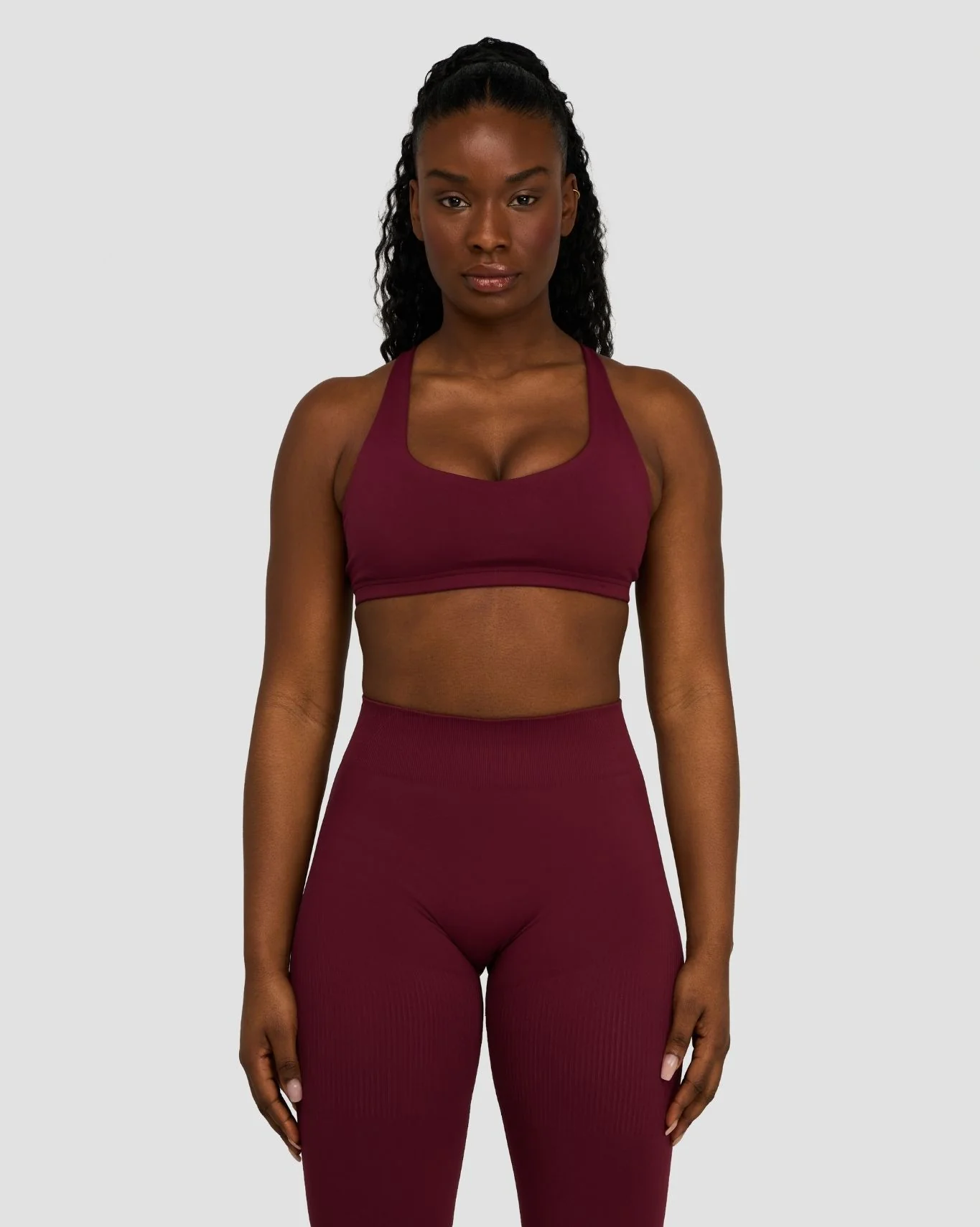 Elevate™ Sculpting Medium Impact Multiway Bra | Merlot - Image 6