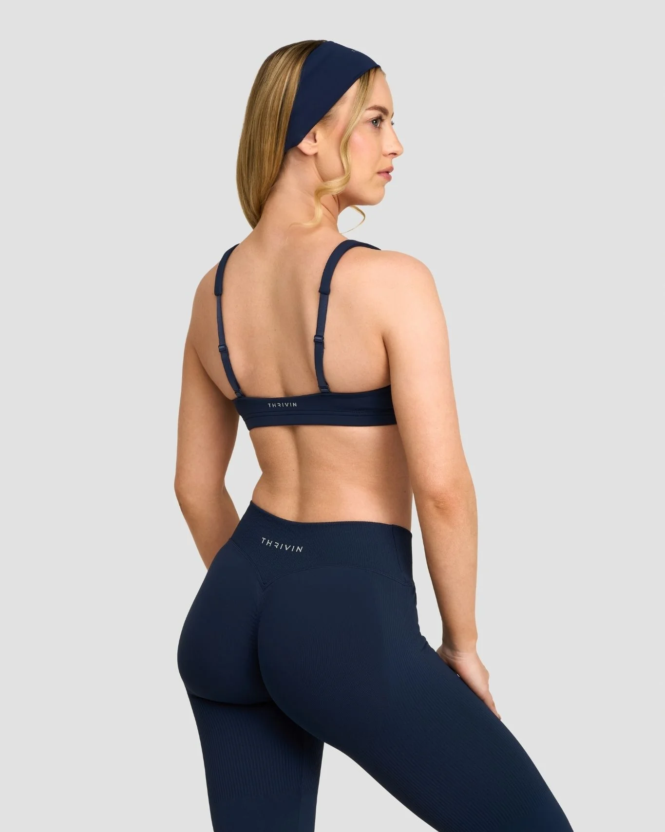 Elevate™ Sculpting Medium Impact Multiway Bra | Midnight Navy - Image 2