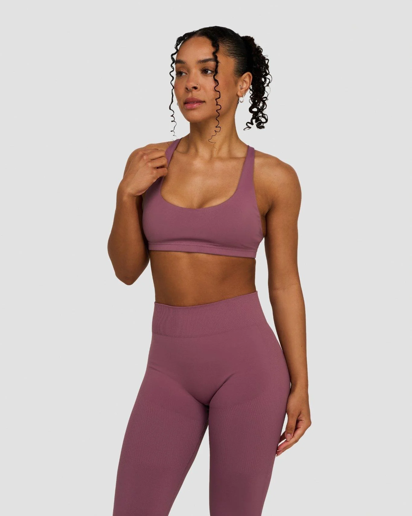 Elevate⢠Sculpting Medium Impact Multiway Bra | Orchid Mauve - Image 3