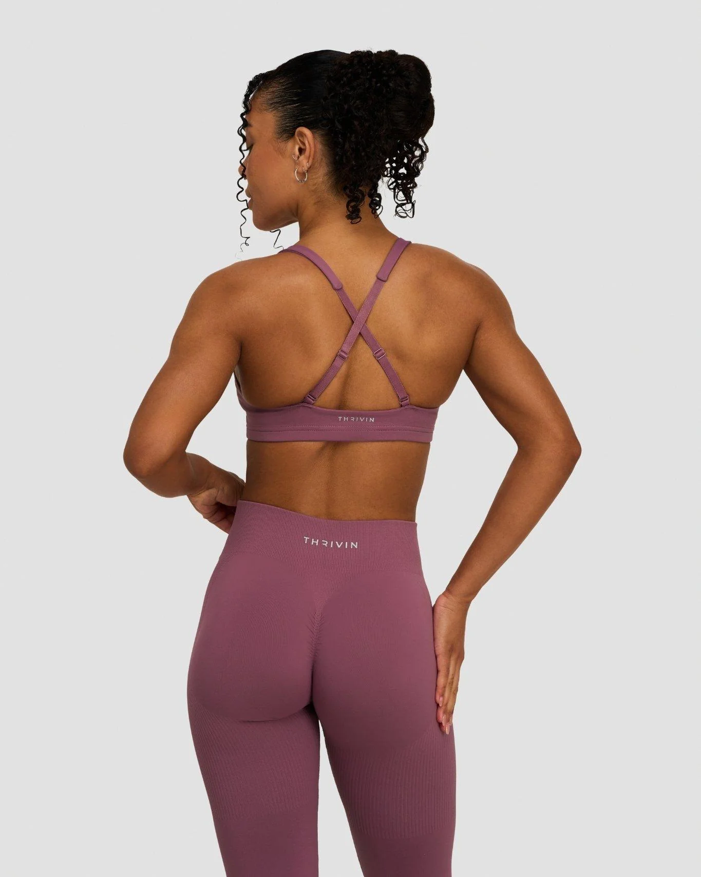 Elevate⢠Sculpting Medium Impact Multiway Bra | Orchid Mauve - Image 4