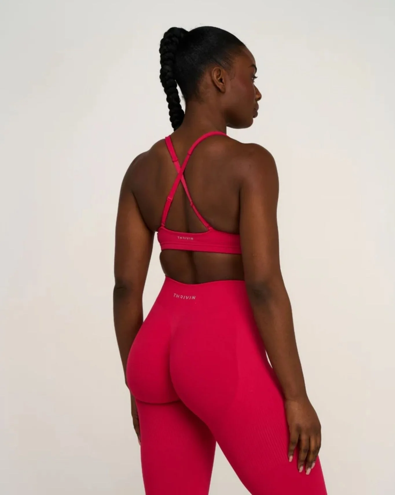 Elevate™ Sculpting Medium Impact Multiway Bra | Strawberry - Image 2