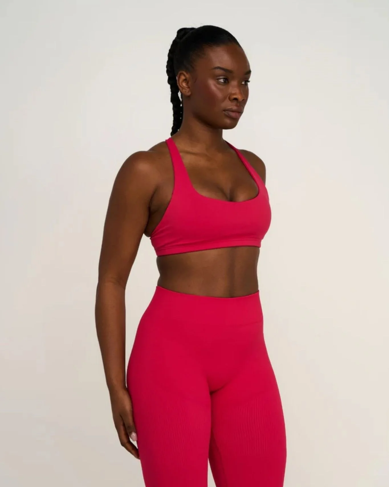 Elevate™ Sculpting Medium Impact Multiway Bra | Strawberry - Image 5