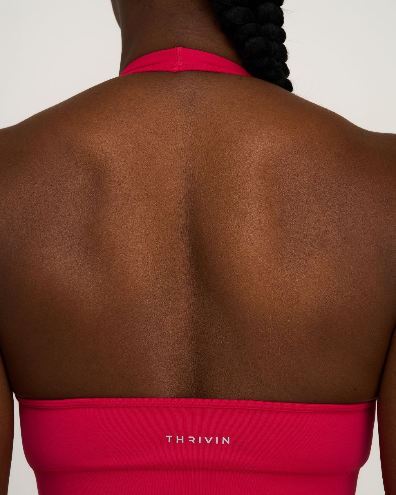 Elevate⢠Sculpting Seamless Halterneck Top | Strawberry - Image 6
