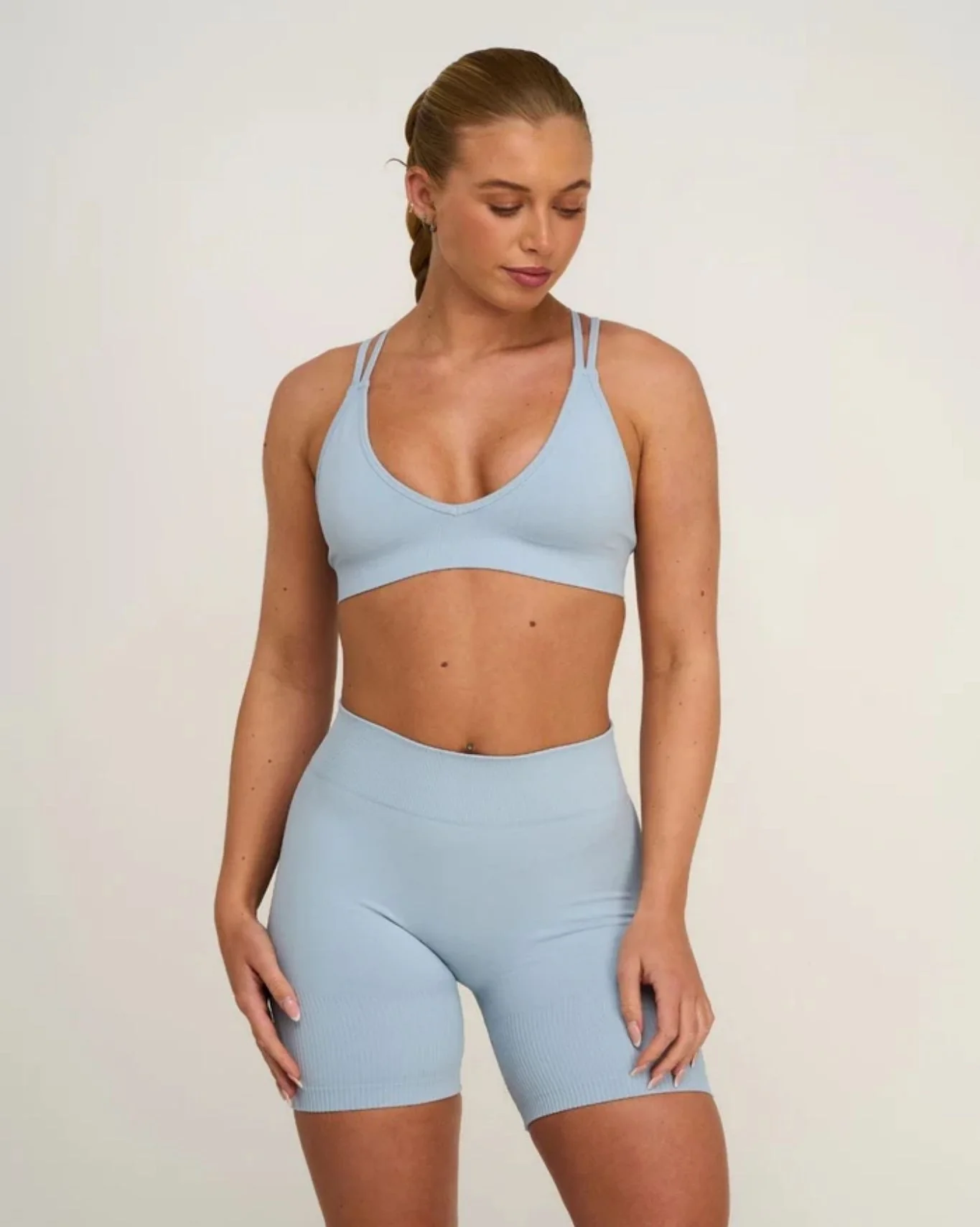 Elevate™ Sculpting Seamless High Apex Bra | Blue Haze
