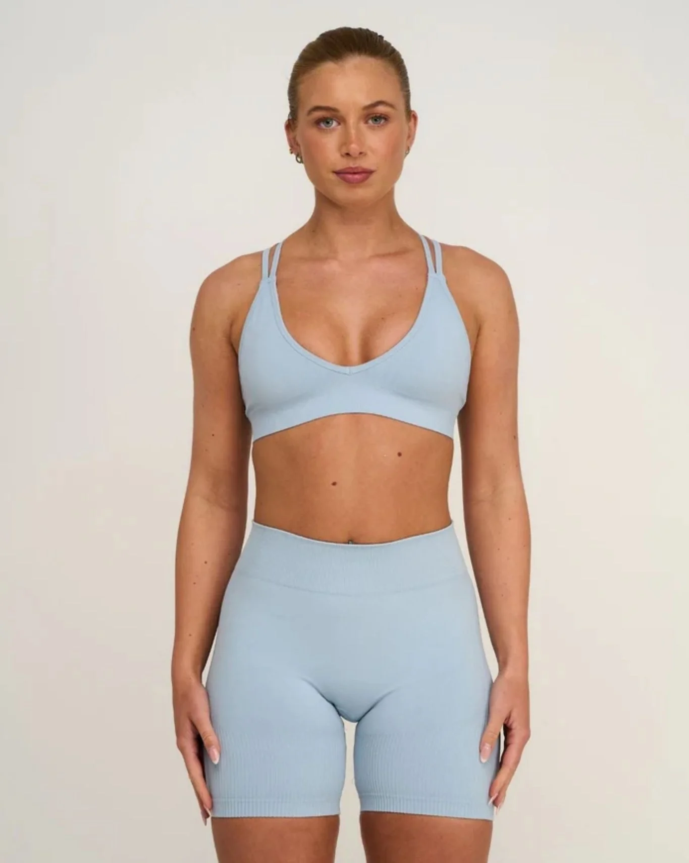 Elevate™ Sculpting Seamless High Apex Bra | Blue Haze - Image 3