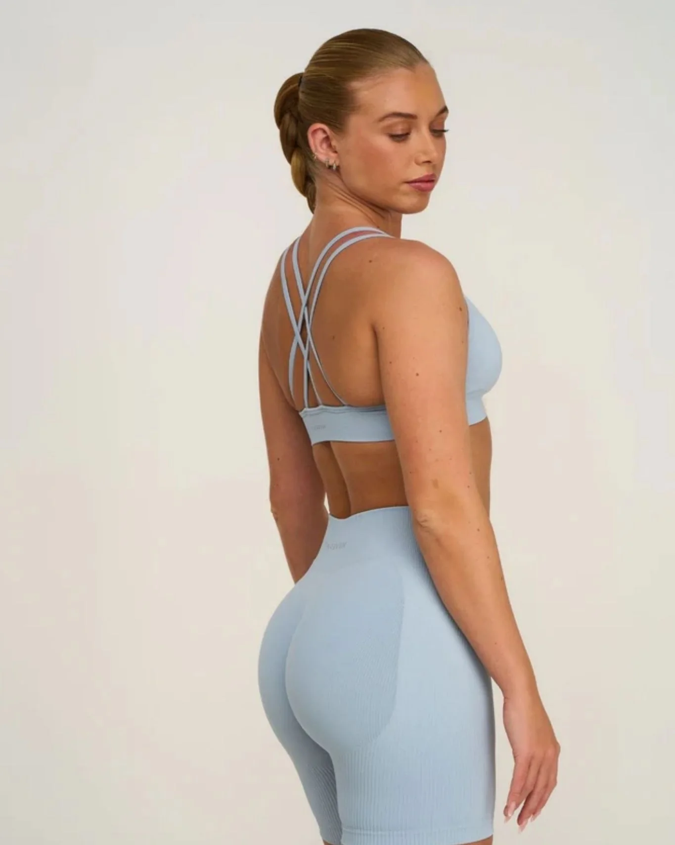 Elevate™ Sculpting Seamless High Apex Bra | Blue Haze - Image 4