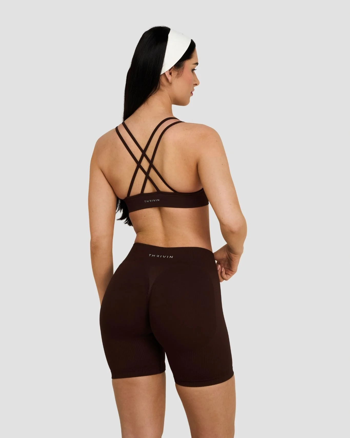 Elevate⢠Sculpting Seamless High Apex Bra | Coffee - Image 2