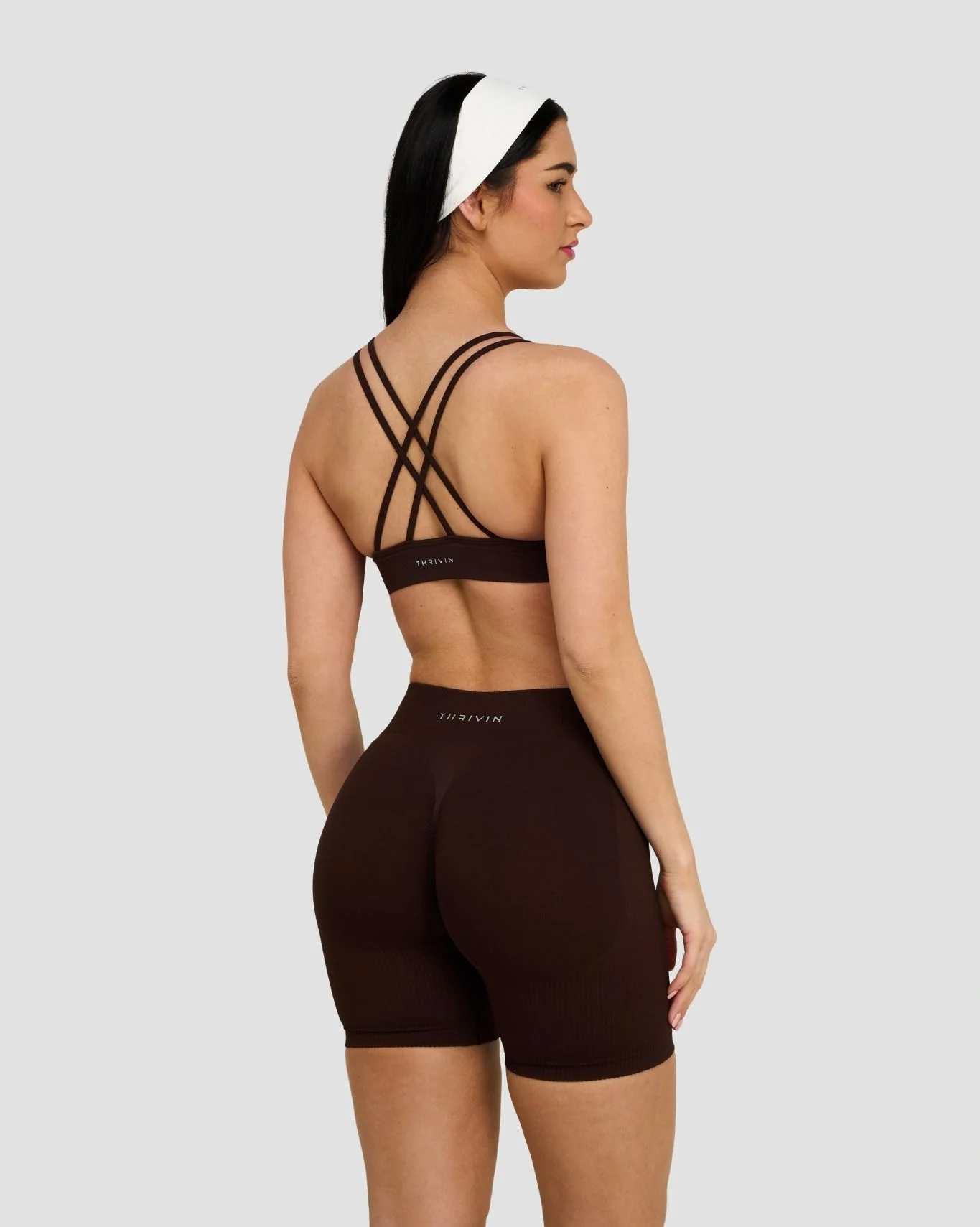 Elevate⢠Sculpting Seamless High Apex Bra | Coffee - Image 4
