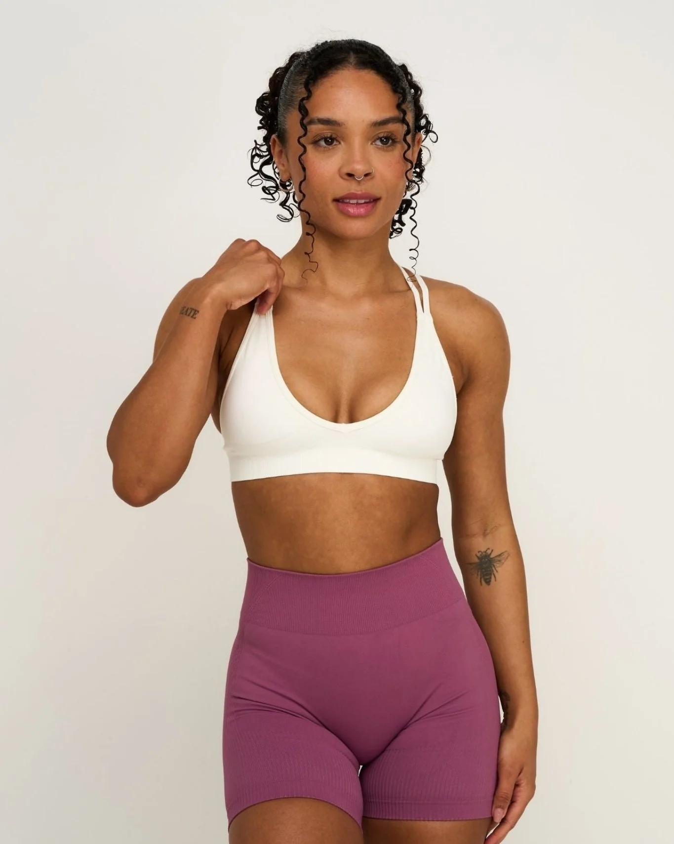 Elevate™ Sculpting Seamless High Apex Bra | Cream - Image 3