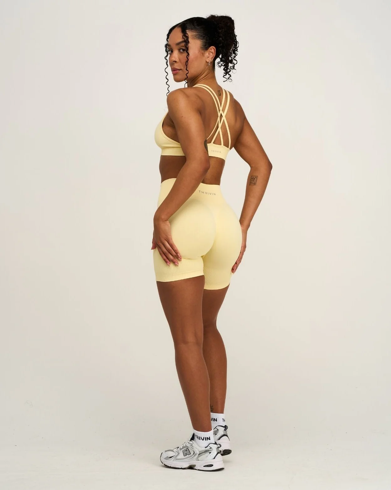 Elevate™ Sculpting Seamless High Apex Bra | Golden Butter - Image 6