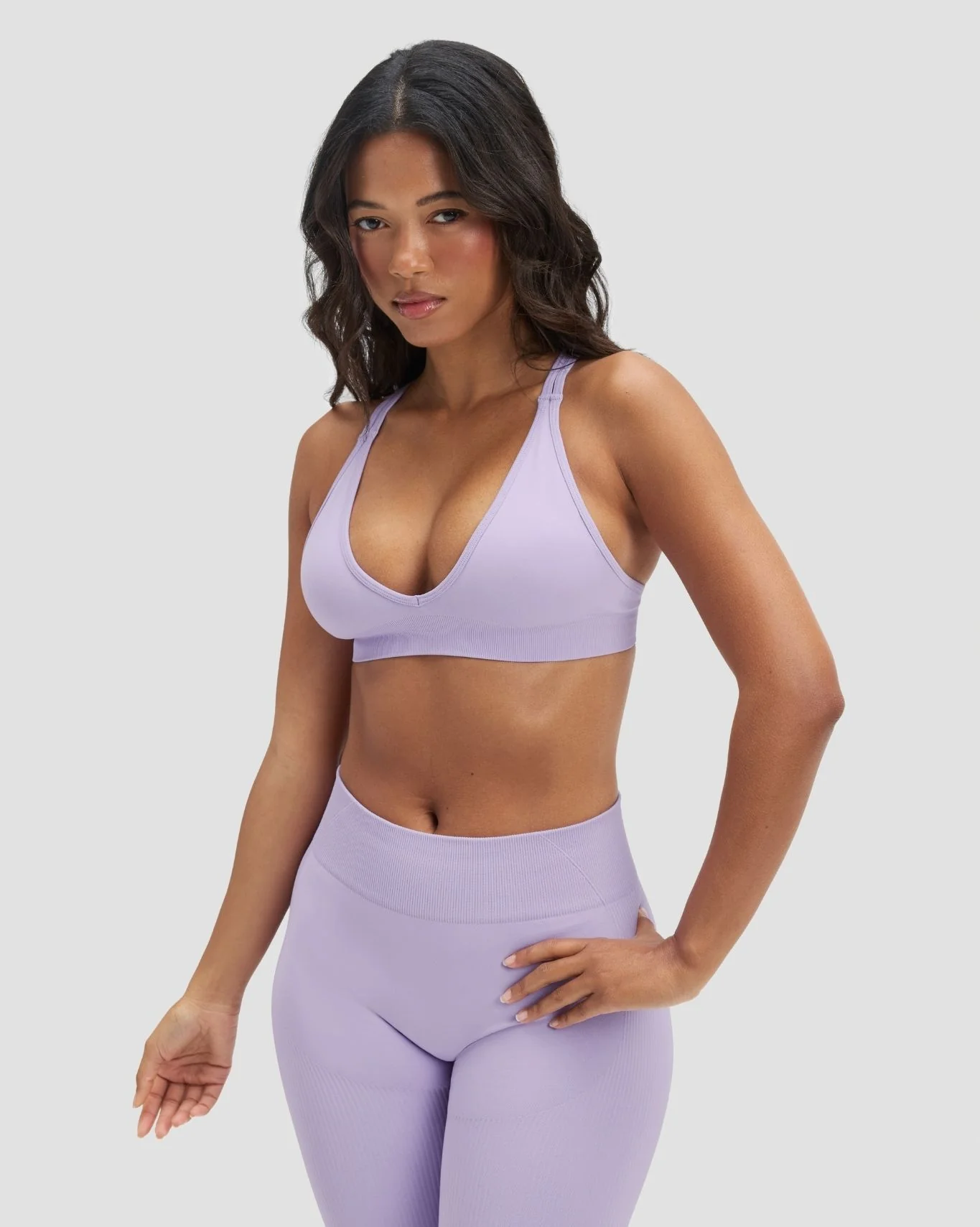Elevate⢠Sculpting Seamless High Apex Bra | Lilac - Image 3