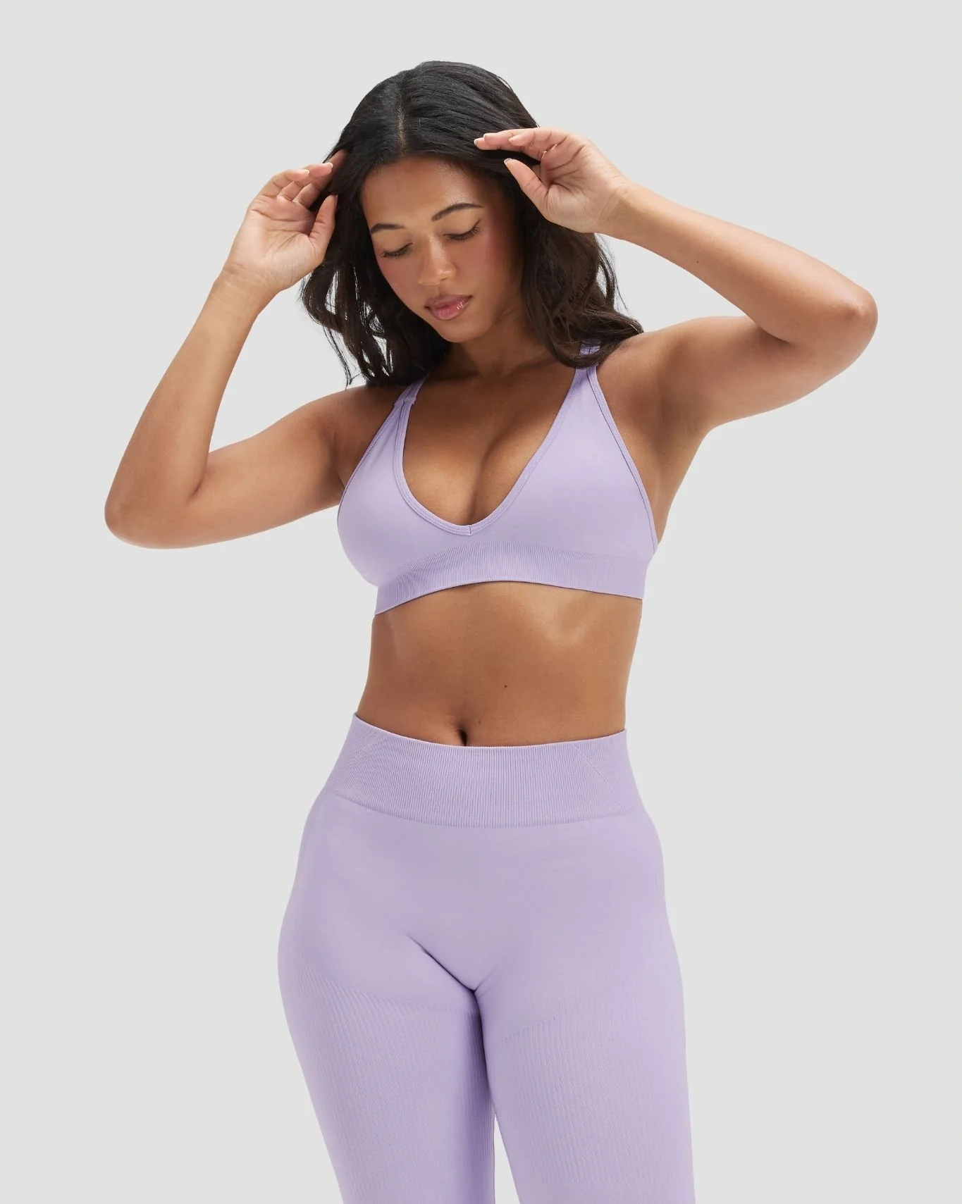 Elevate⢠Sculpting Seamless High Apex Bra | Lilac - Image 6