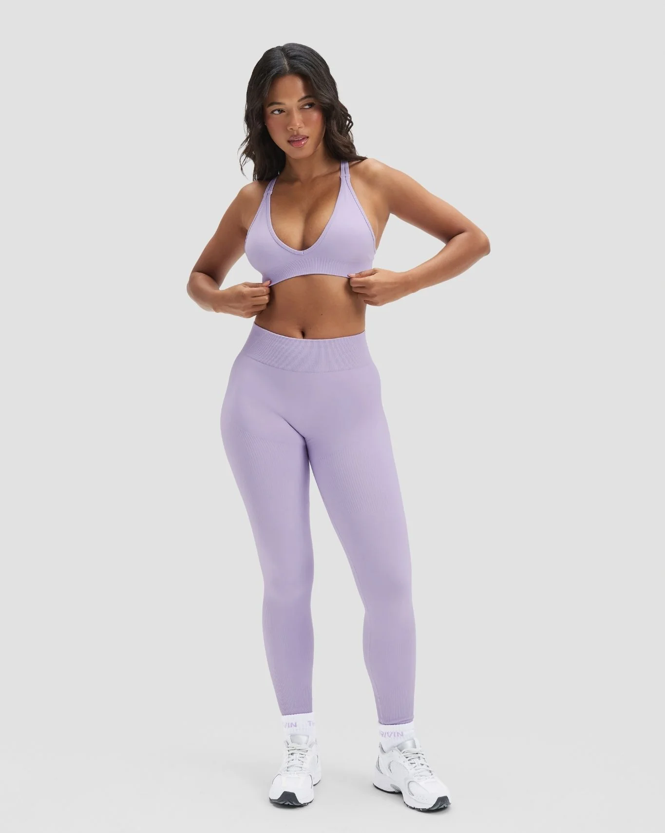 Elevate⢠Sculpting Seamless High Apex Bra | Lilac - Image 8