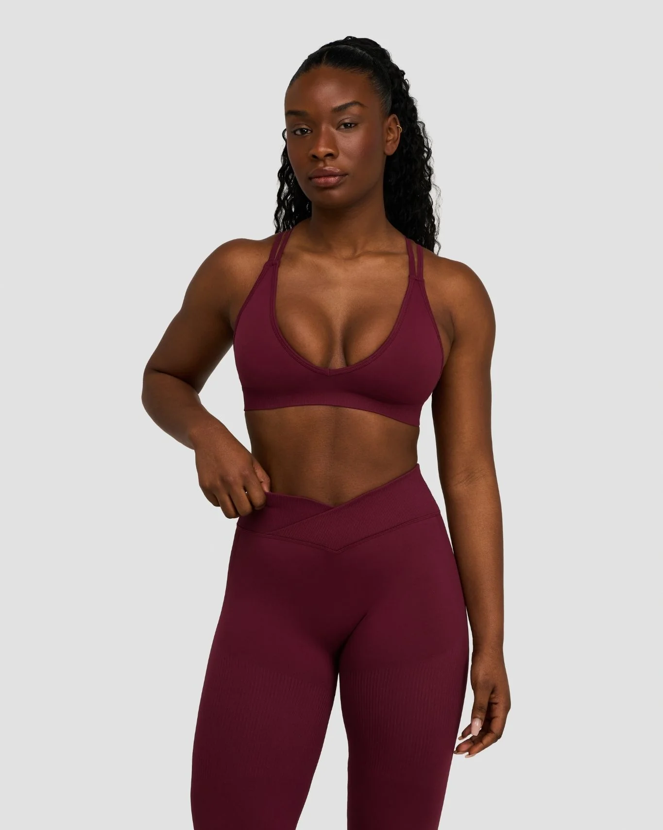 Elevate⢠Sculpting Seamless High Apex Bra | Merlot