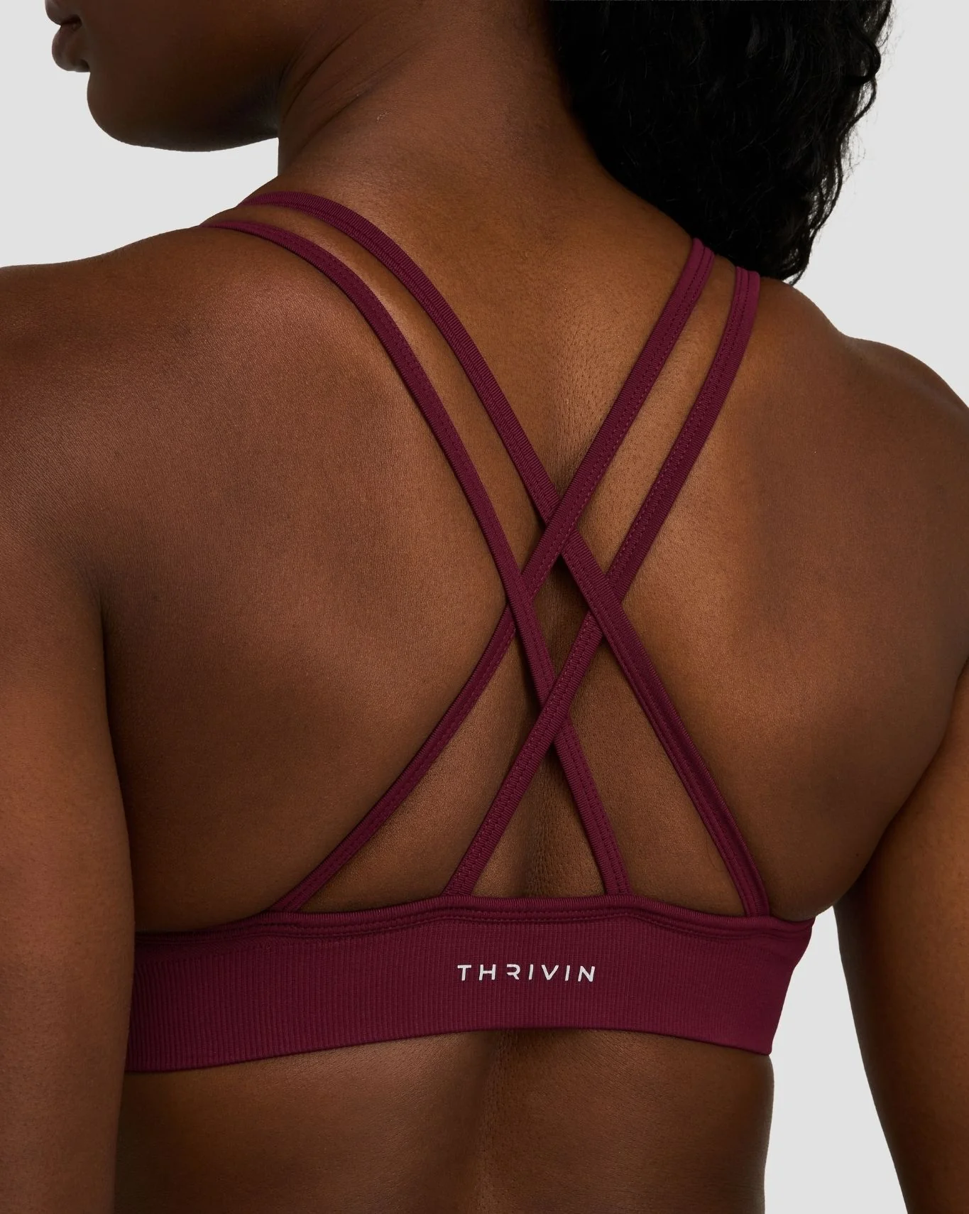 Elevate⢠Sculpting Seamless High Apex Bra | Merlot - Image 6