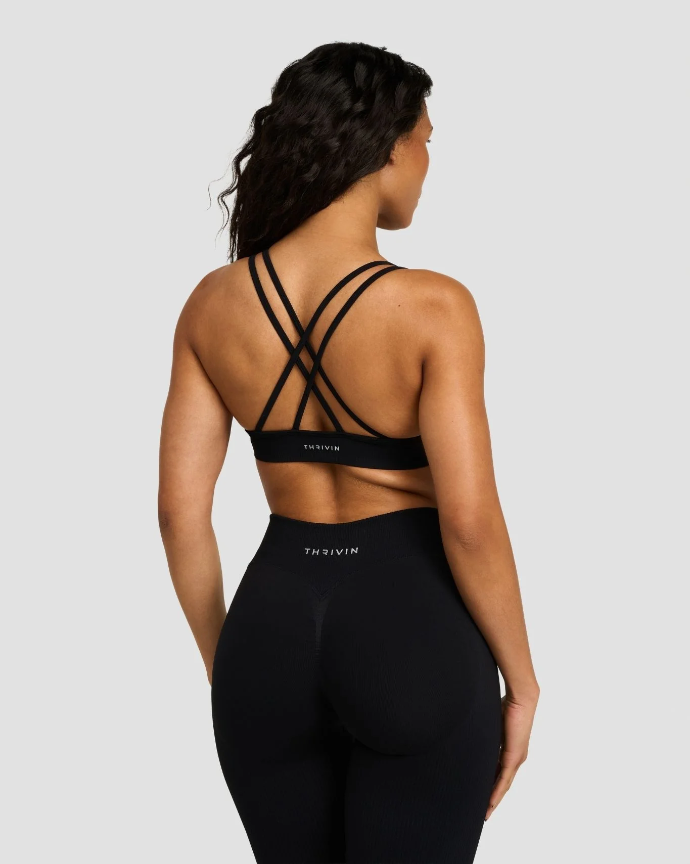 Elevate⢠Sculpting Seamless High Apex Bra | Night Black - Image 2