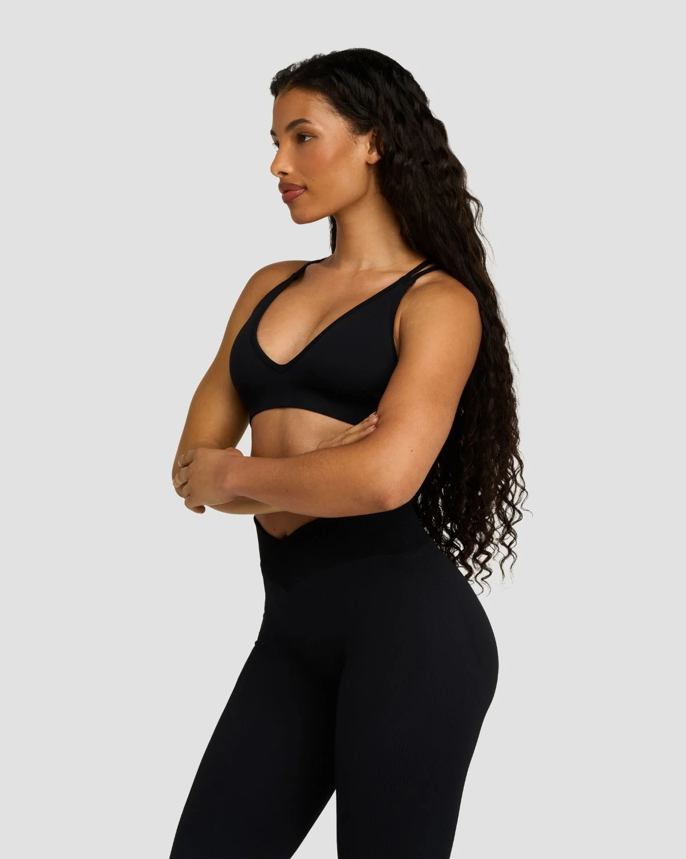 Elevate⢠Sculpting Seamless High Apex Bra | Night Black - Image 5