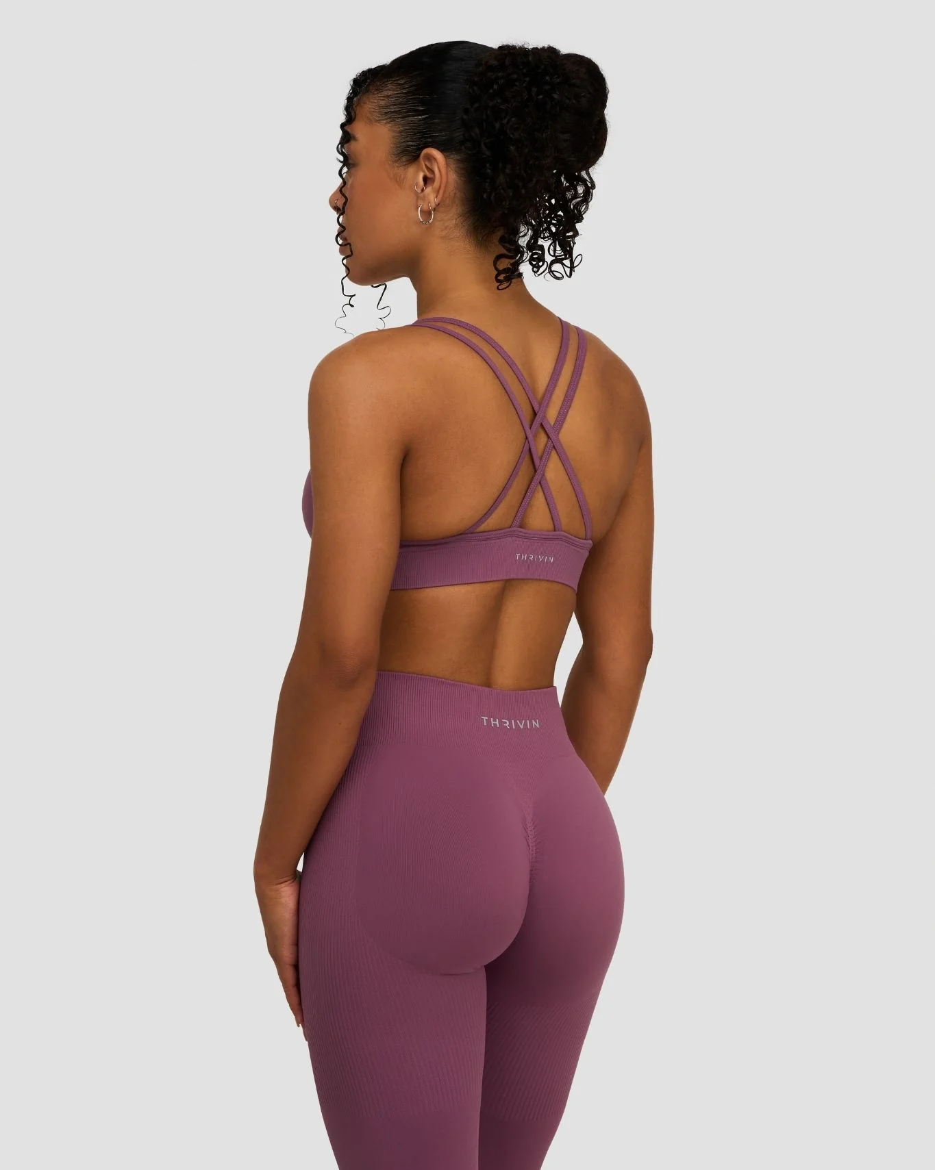 Elevate™ Sculpting Seamless High Apex Bra | Orchid Mauve - Image 2