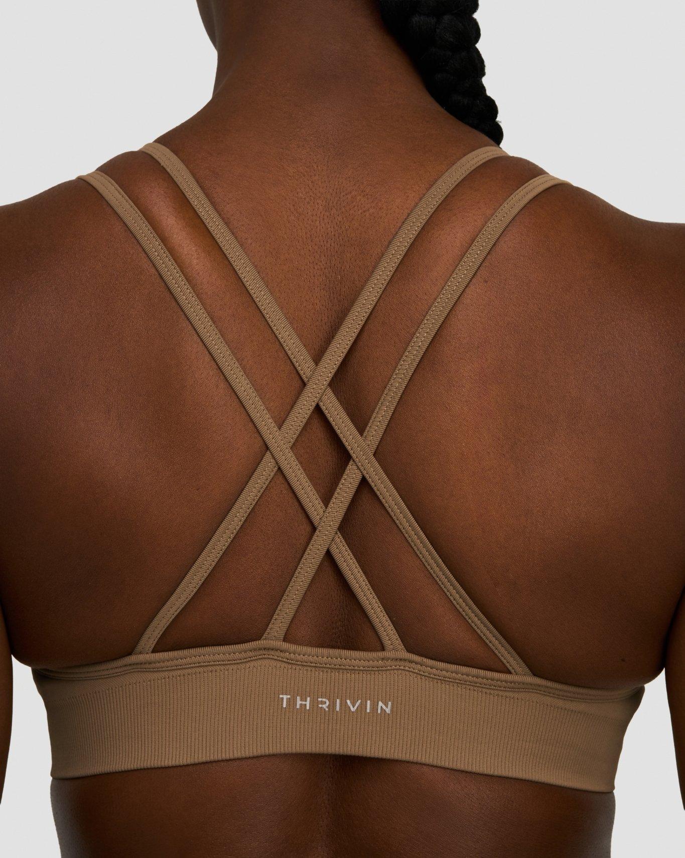 Elevate⢠Sculpting Seamless High Apex Bra | Toffee - Image 2