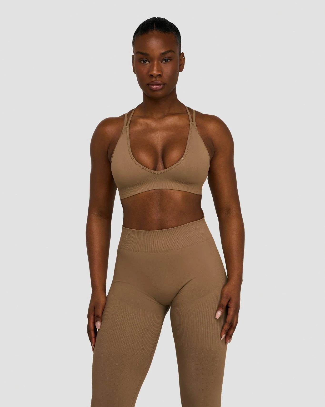 Elevate⢠Sculpting Seamless High Apex Bra | Toffee - Image 5