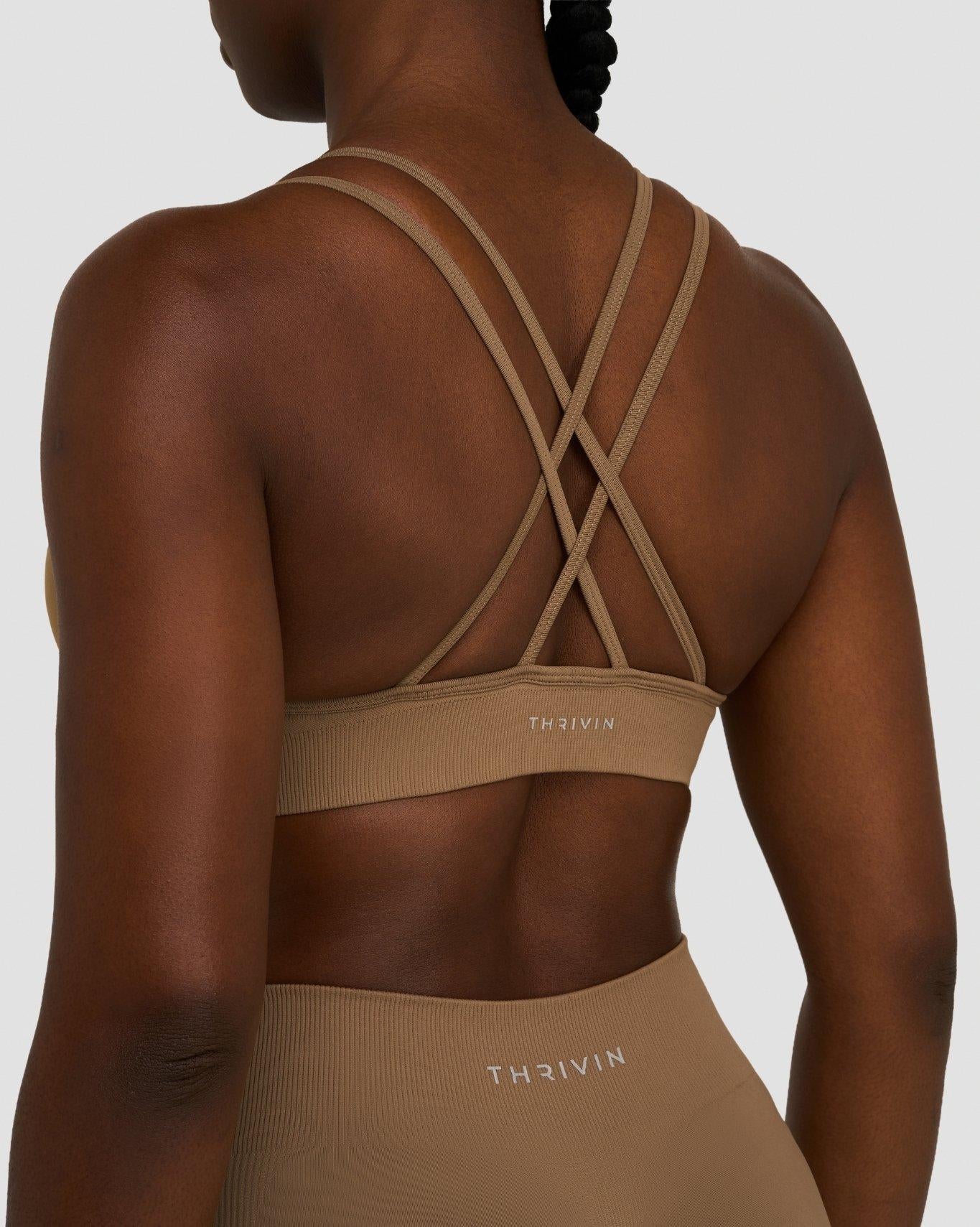Elevate⢠Sculpting Seamless High Apex Bra | Toffee - Image 6