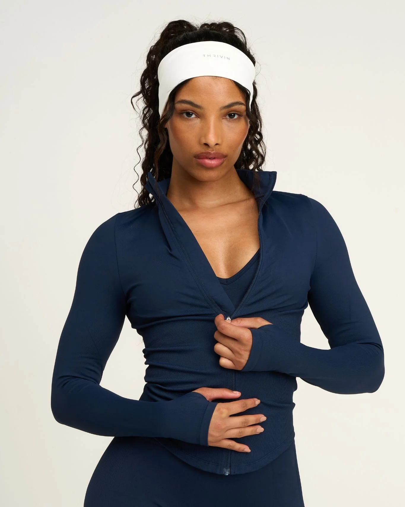 Elevate™ Sculpting Seamless Jacket | Midnight Navy - Image 6