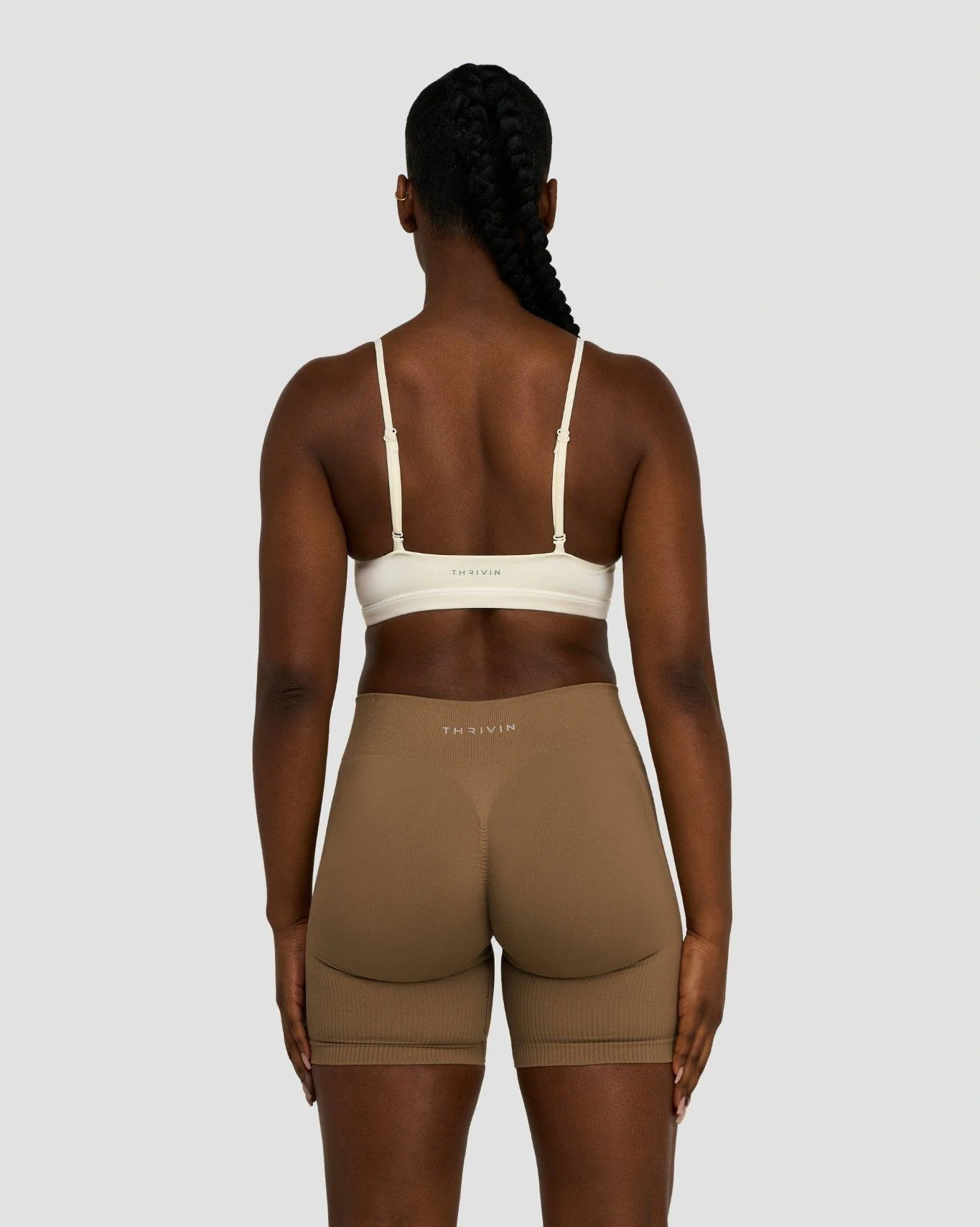 Elevate™ Sculpting Seamless Scoop Neck Bra | Cream - Image 5